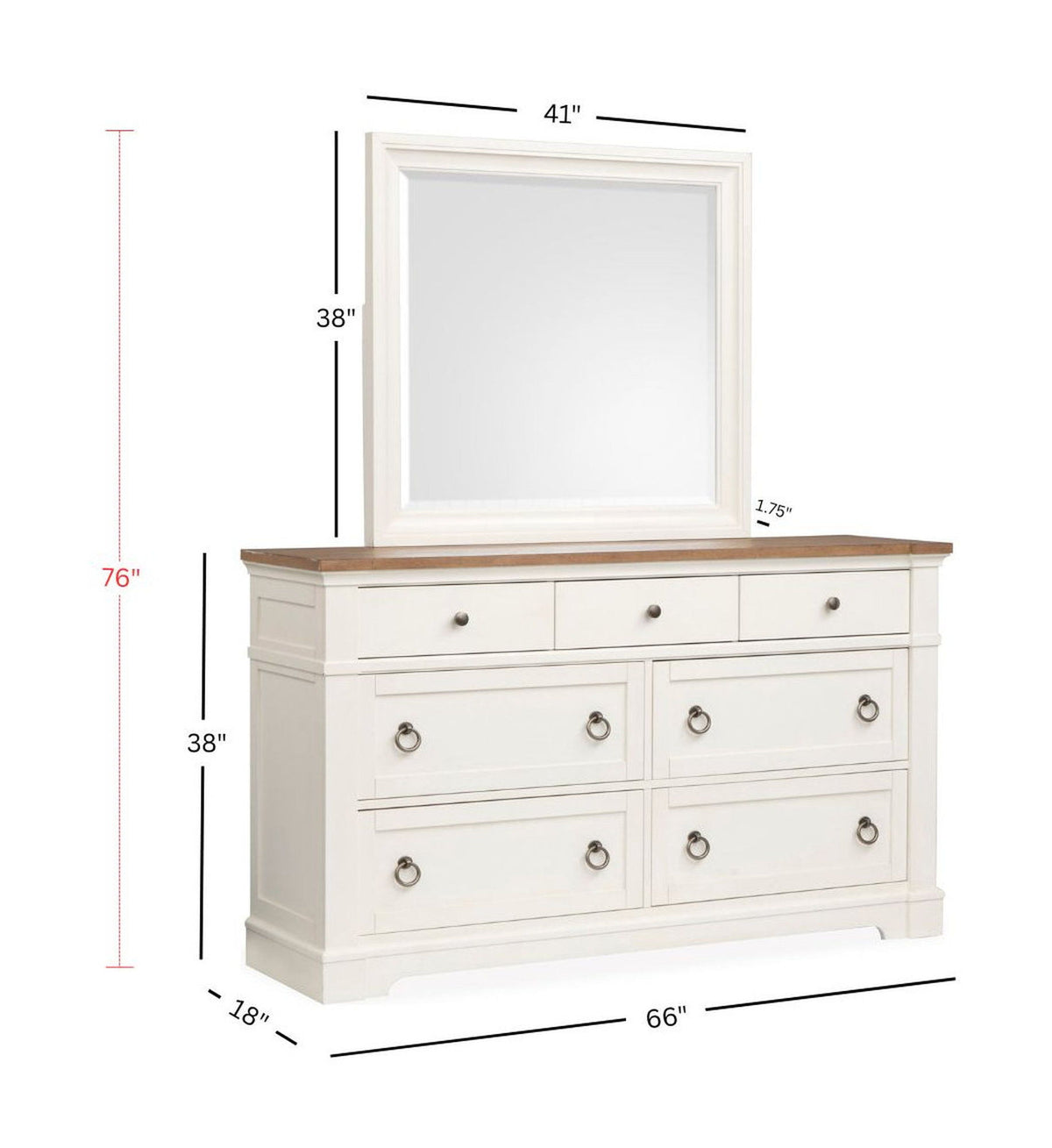Kingston - Drawer Dresser