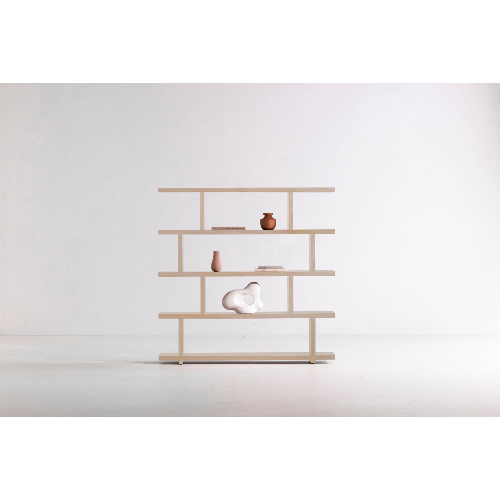 Miri - Large Shelf - White Wash Oak
