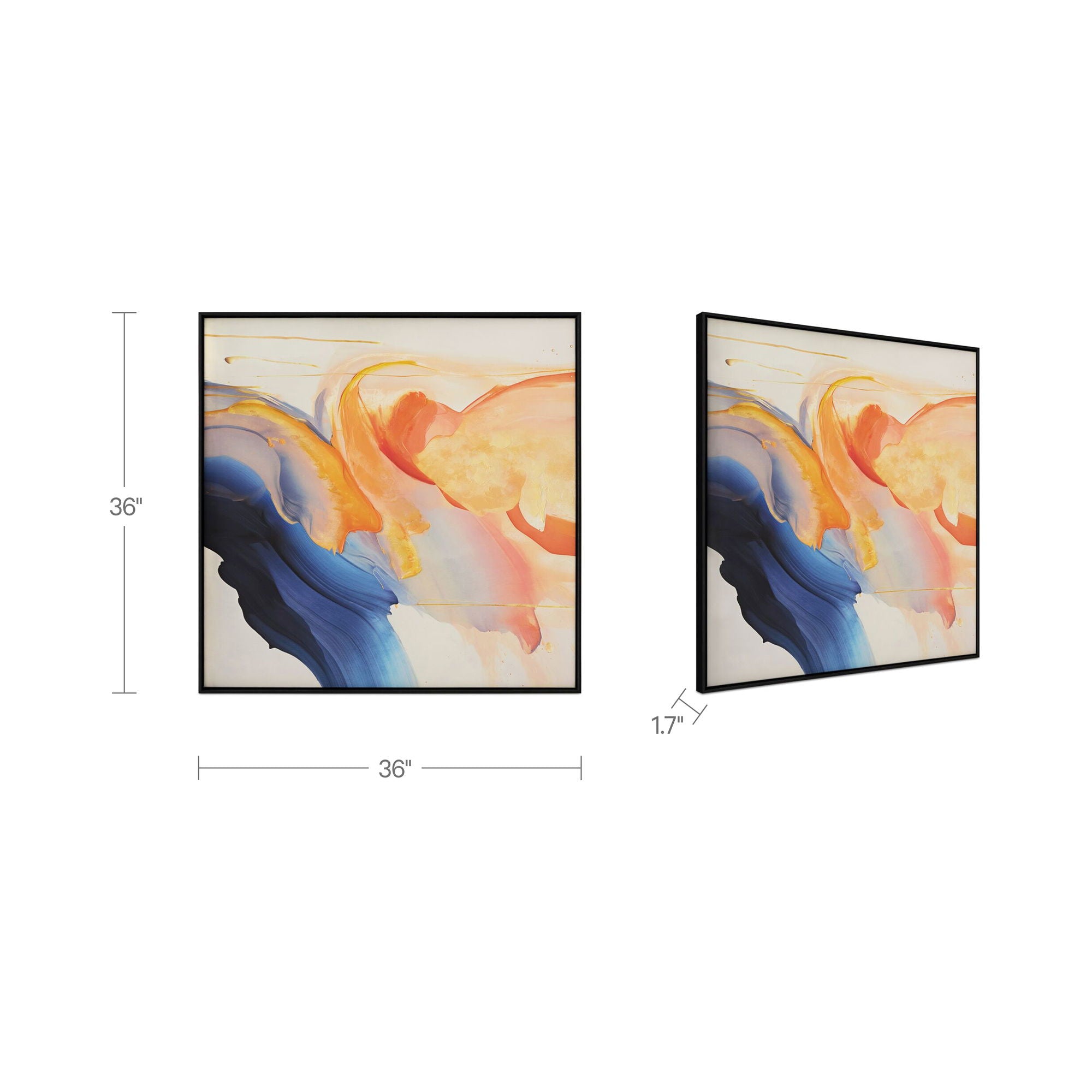 Eternal - Framed Painting - Multicolor