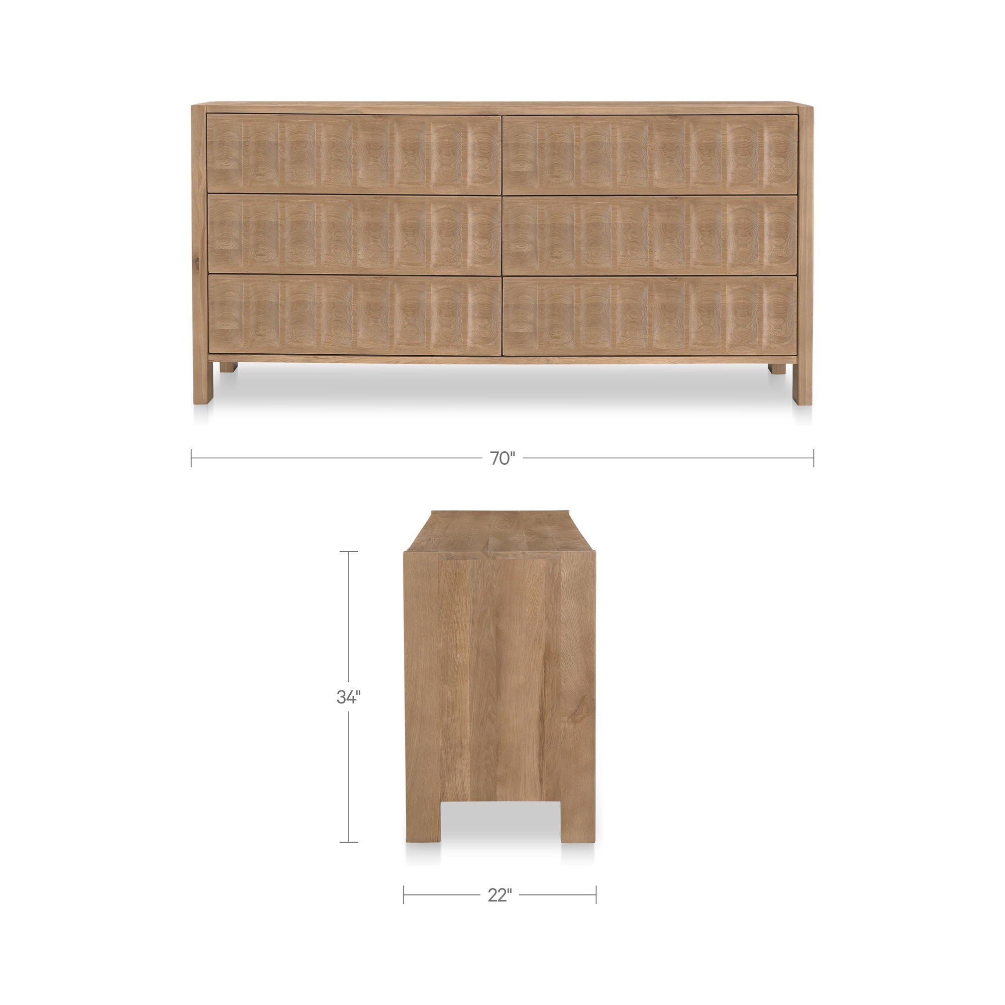 Roland - Dresser - Natural