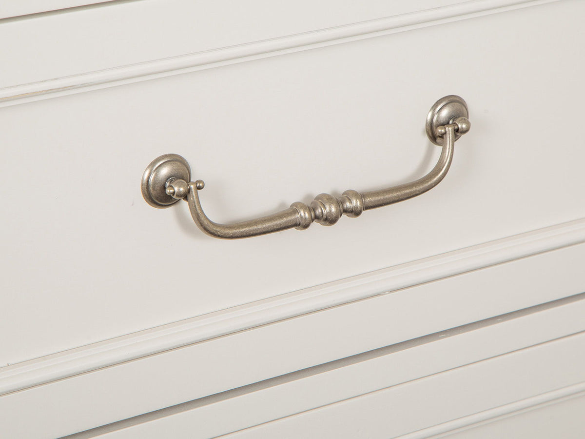 Willowbrook - Drawer Chest - Egg Shell White With Slight Rub Through