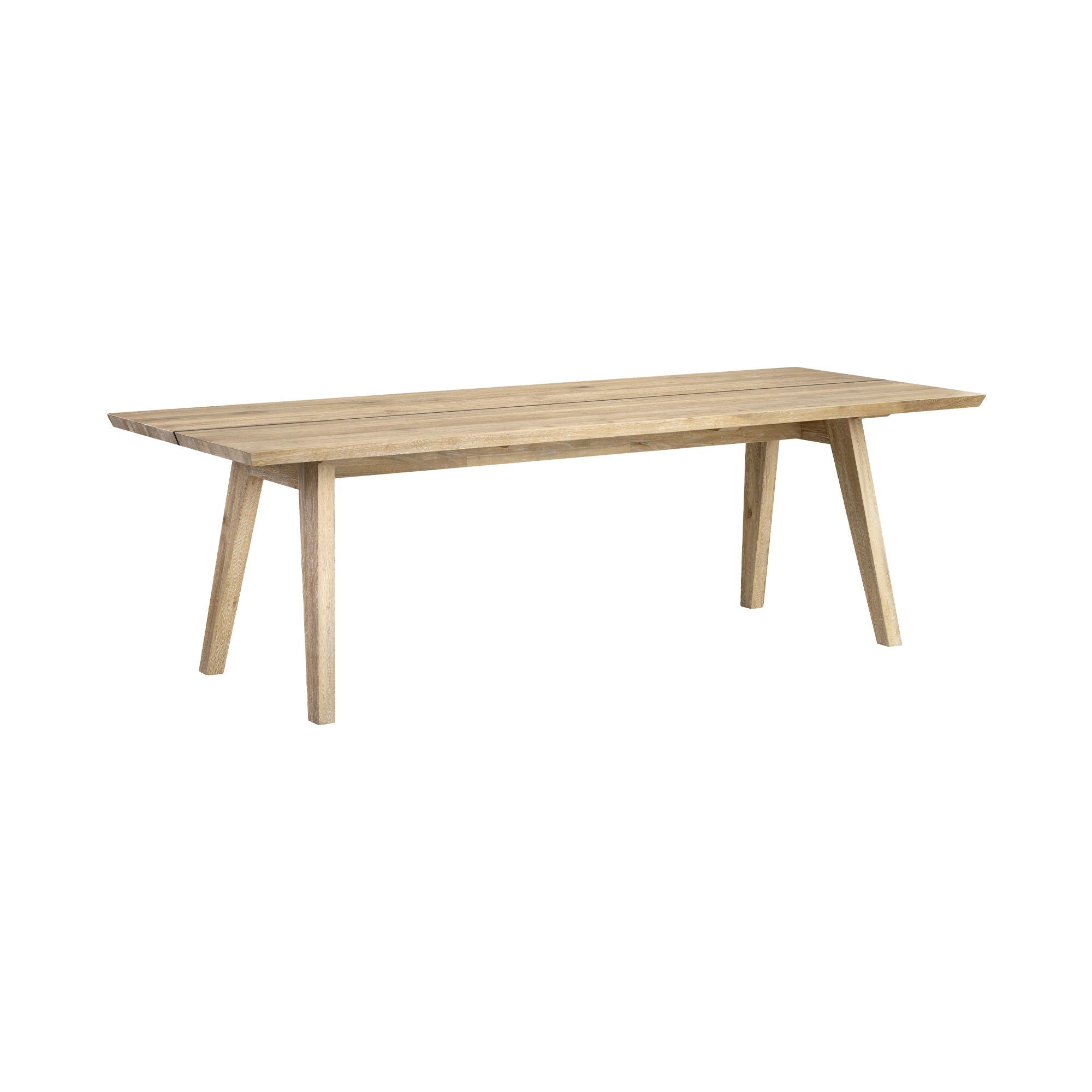 Arcadia - Fixed Top Leg Table - Antique Oak