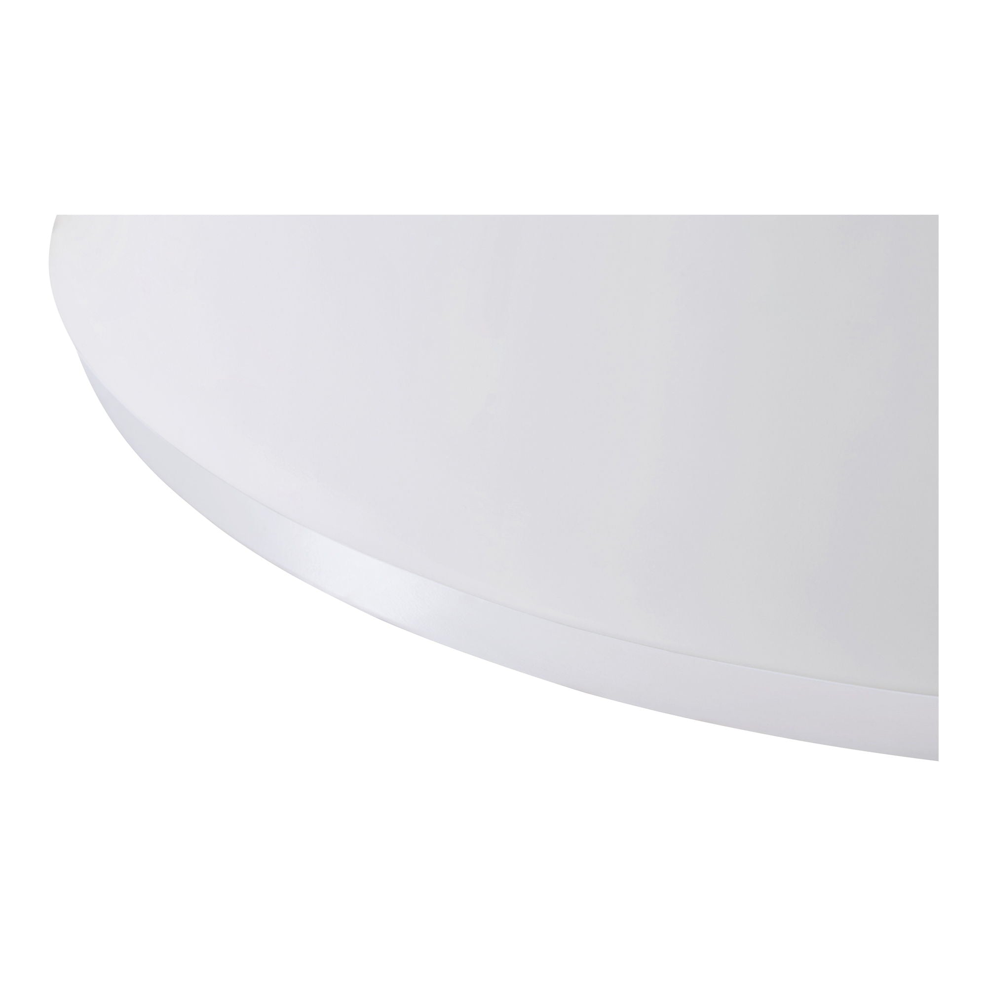 Otago - Round Dining Table - High Gloss White