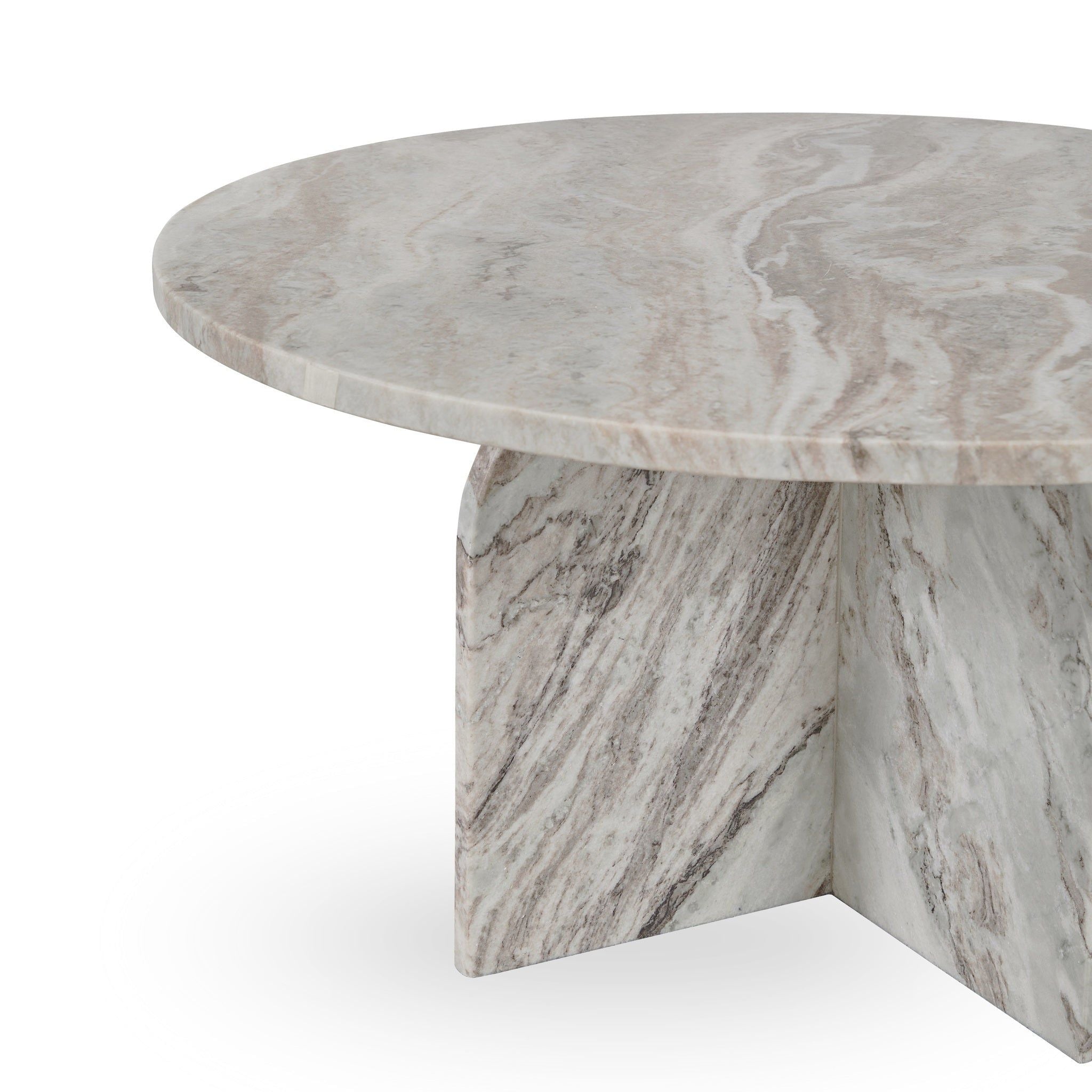 Reilly - Marble Round Coffee Table