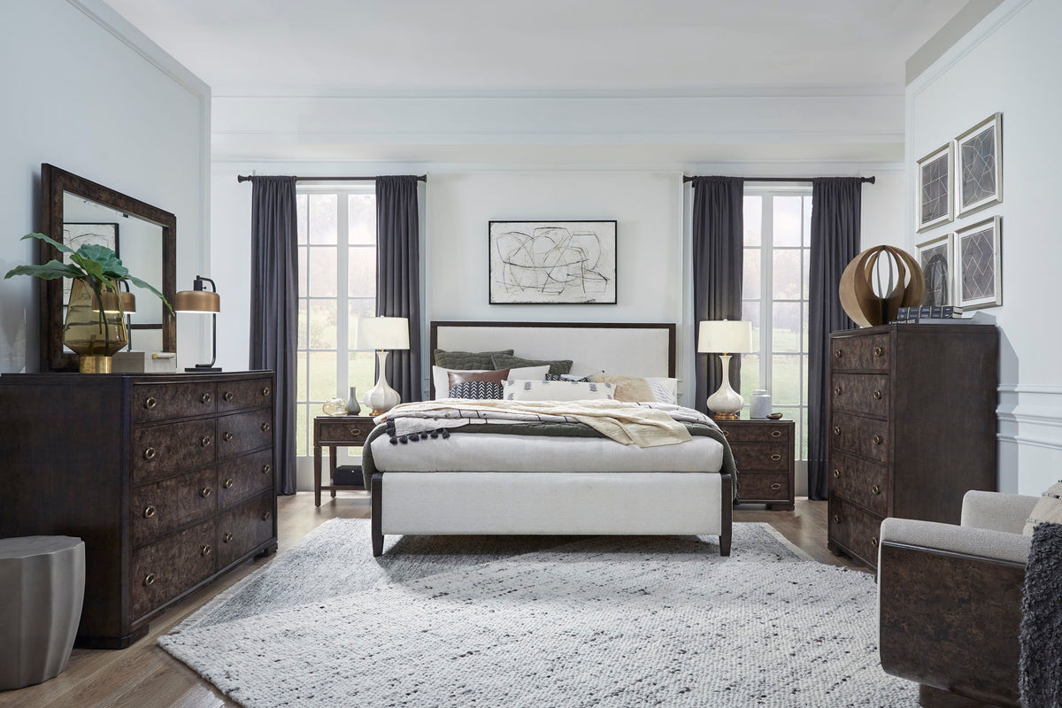 Rowan - Upholstered Panel Bed