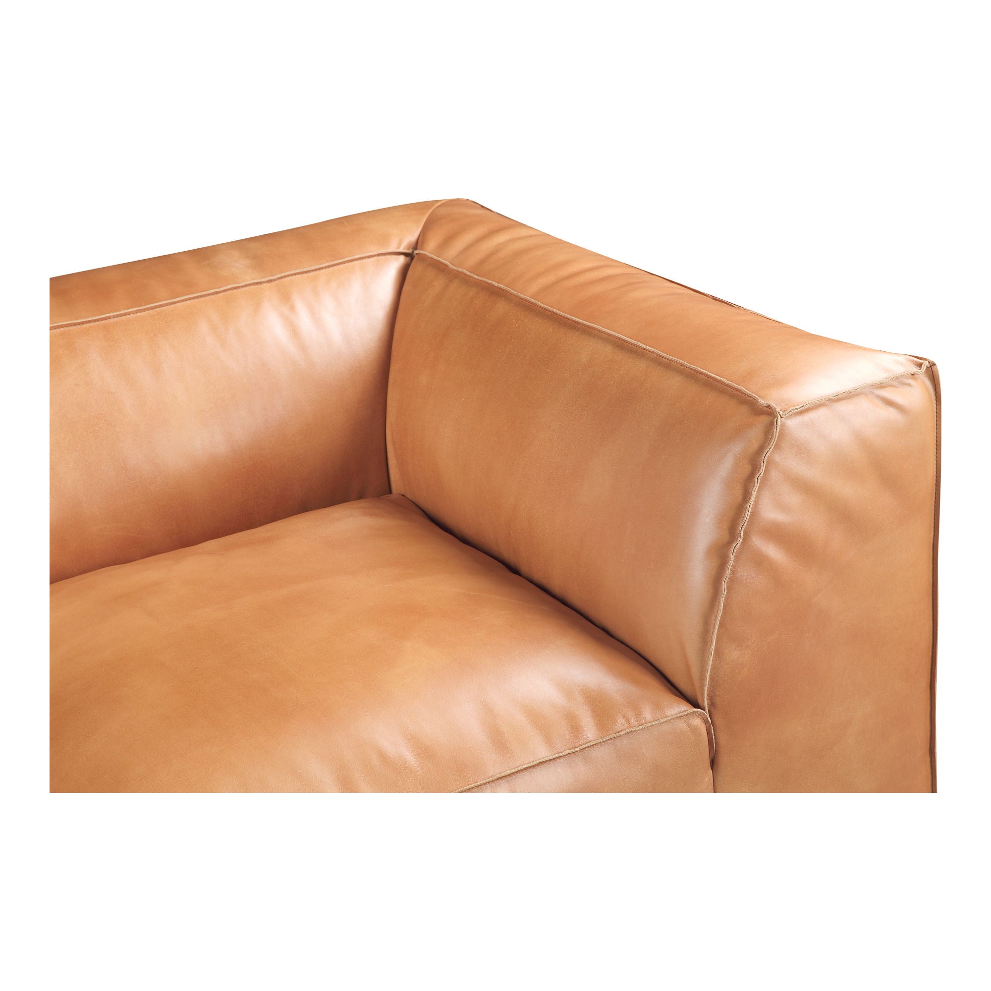 Luxe - Corner Chair - Light Brown