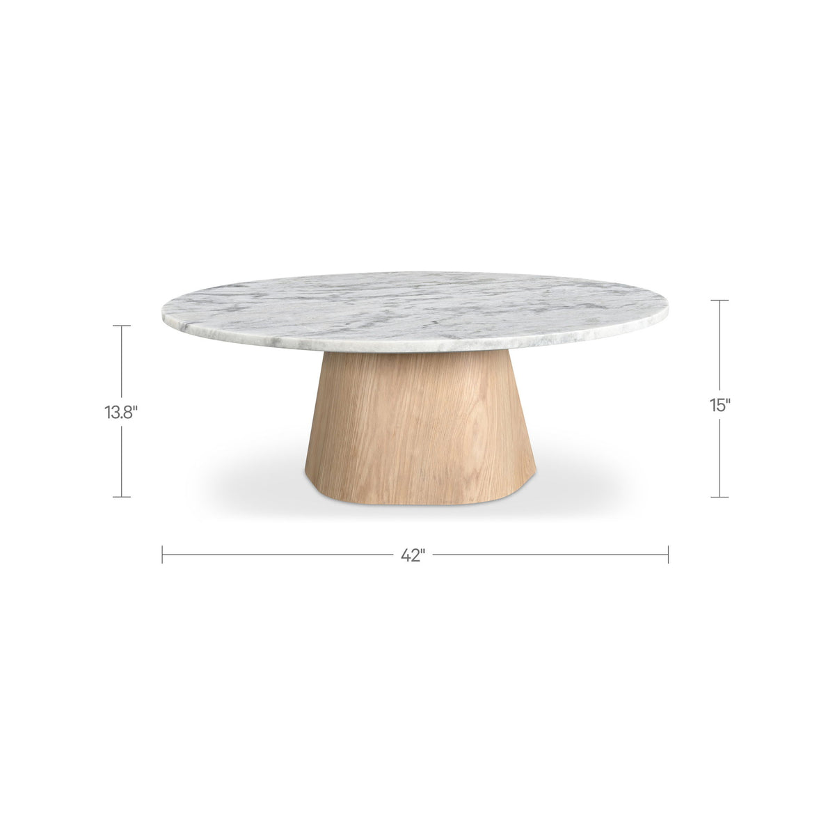 Evelyn - Coffee Table - Ashen Grey Matrix