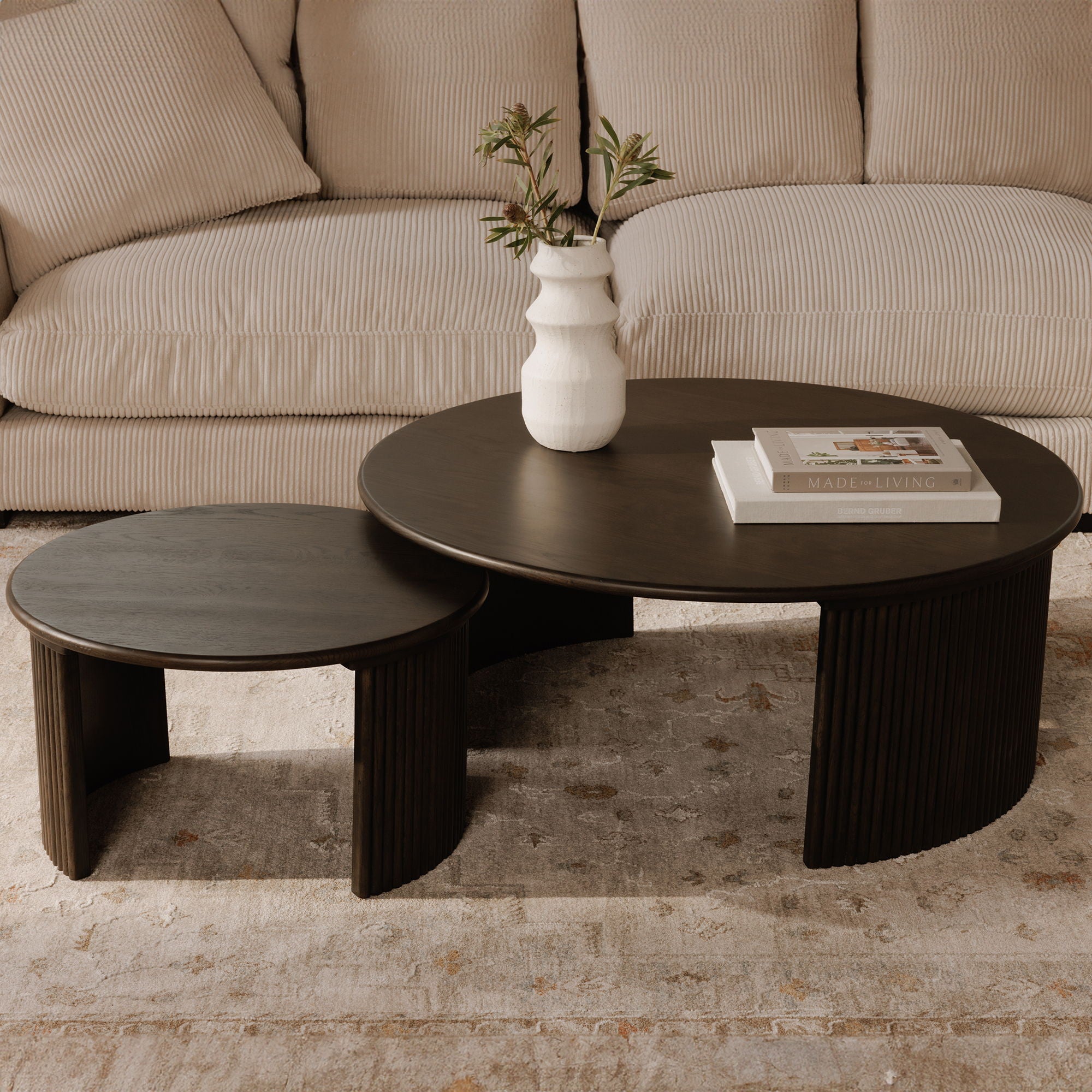 Penny - Small Coffee Table - Dark Brown