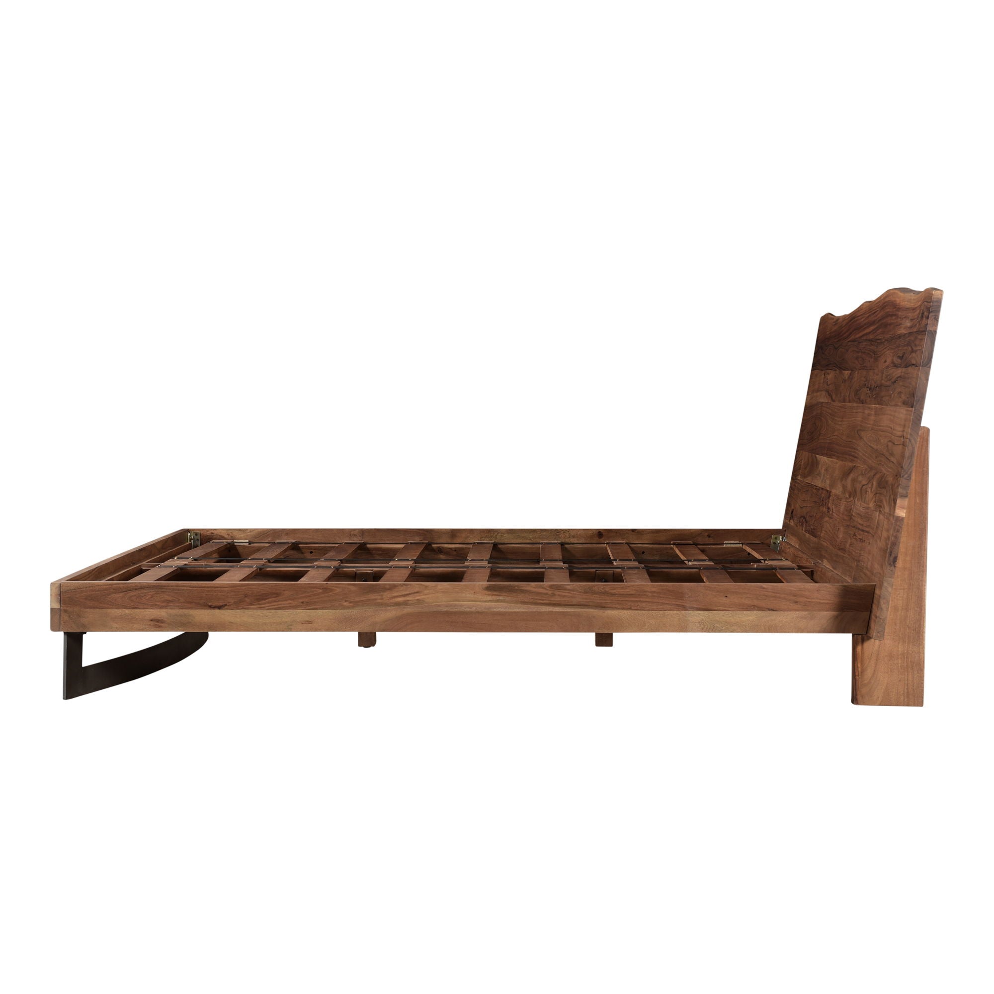 Bent - King Size Bed - Natural Stain