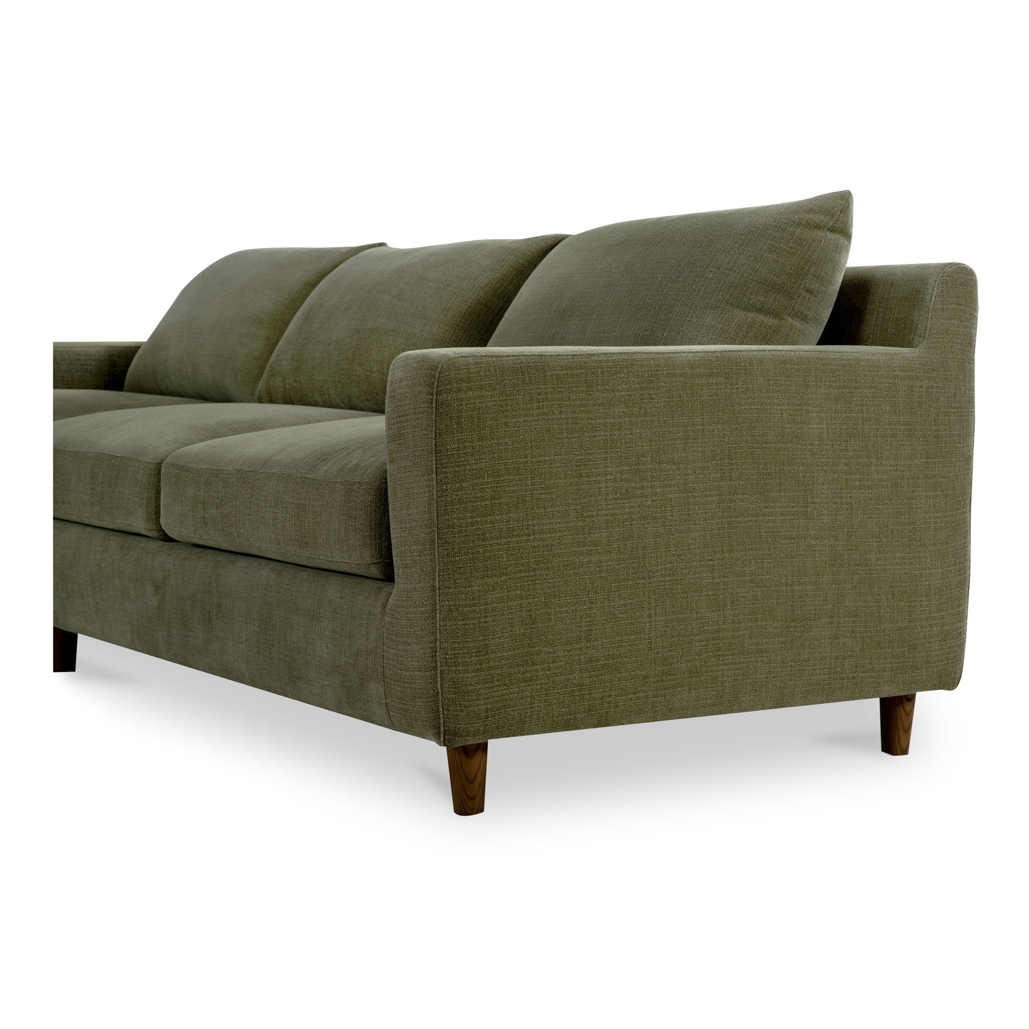 Hutton - Left Sectional - Olive