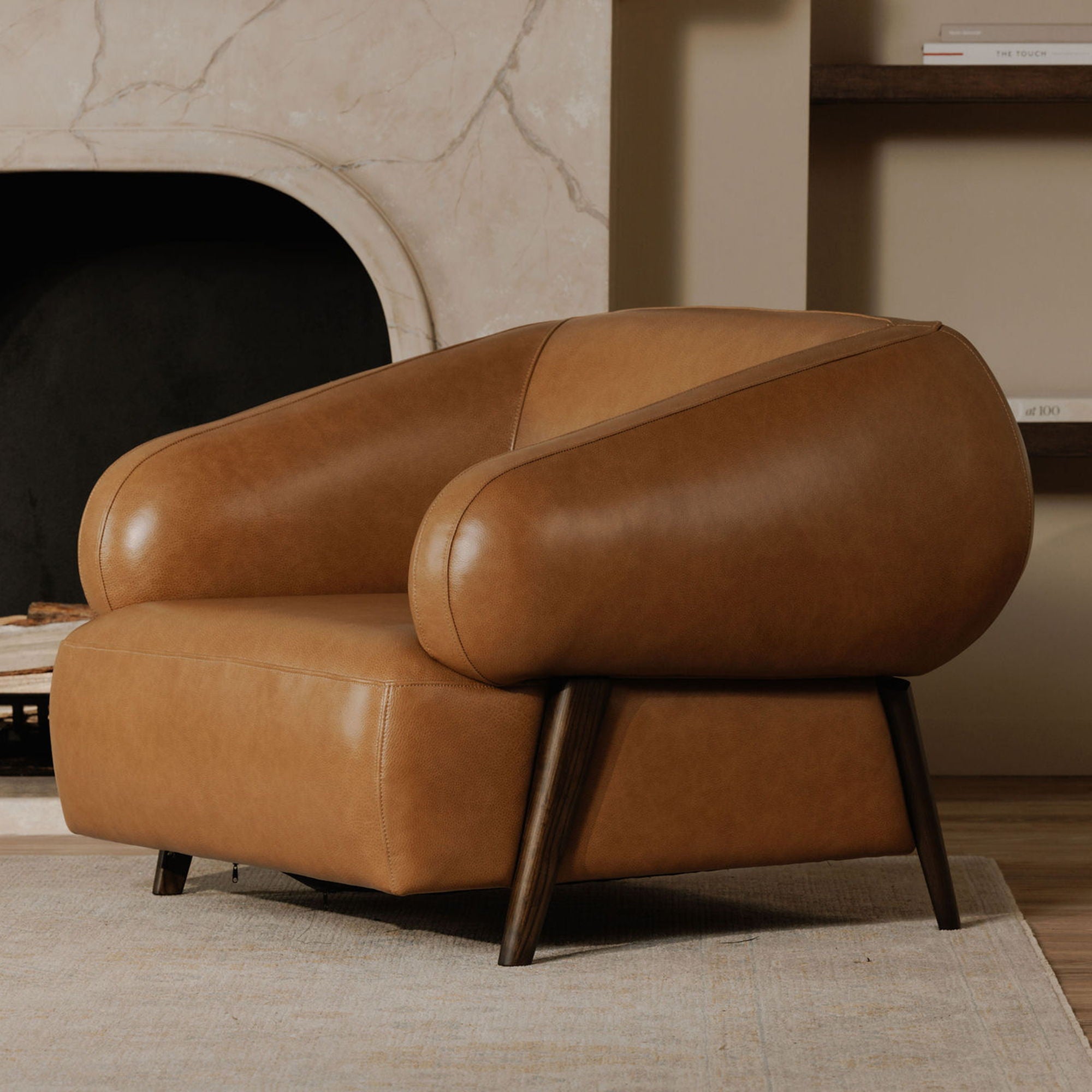 Devlin - Lounge Chair - Tan