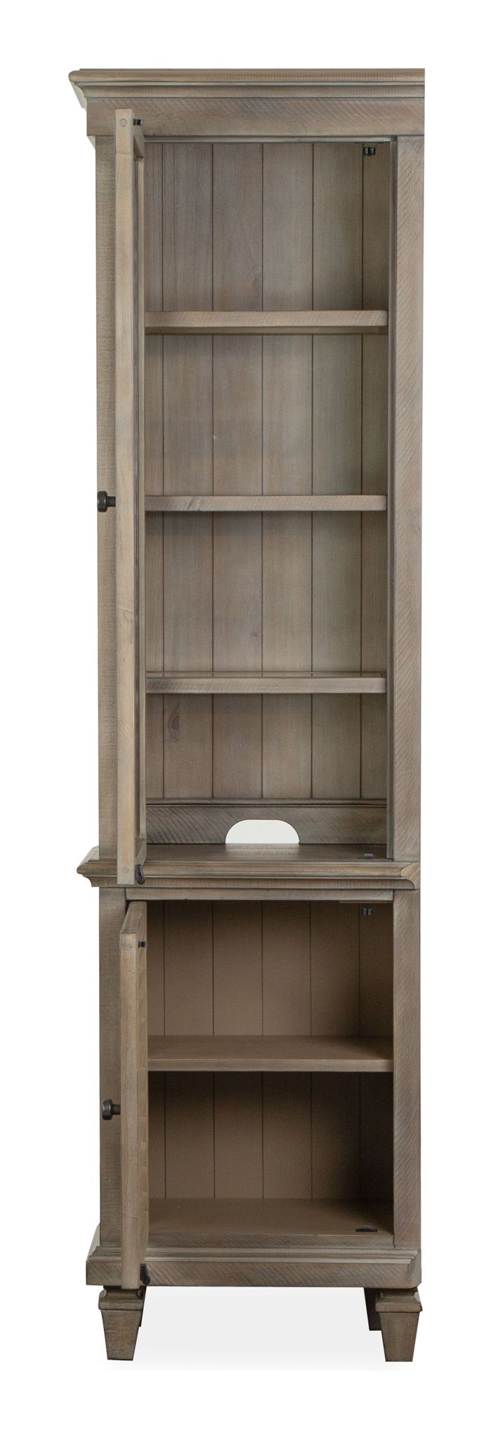 Calistoga - Rustic Entertainment Wall - Dovetail Gray