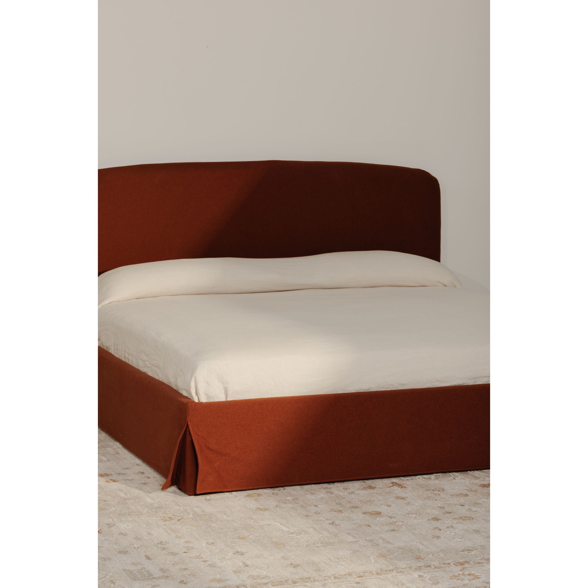 Joan - Queen Storage Bed - Rust