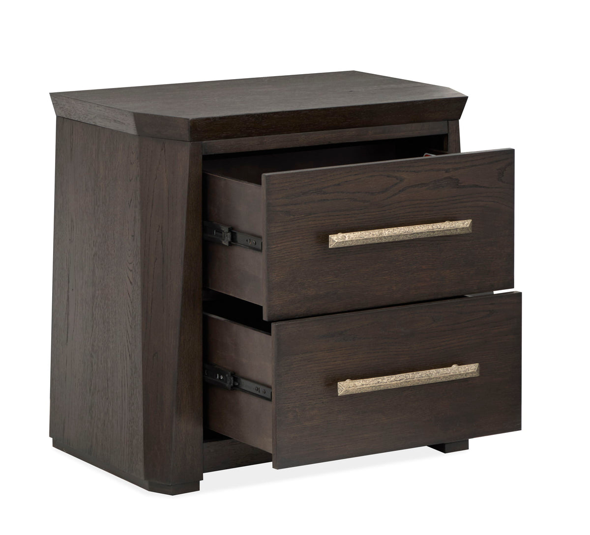 Tauren - Drawer Nightstand - Coffee Bean