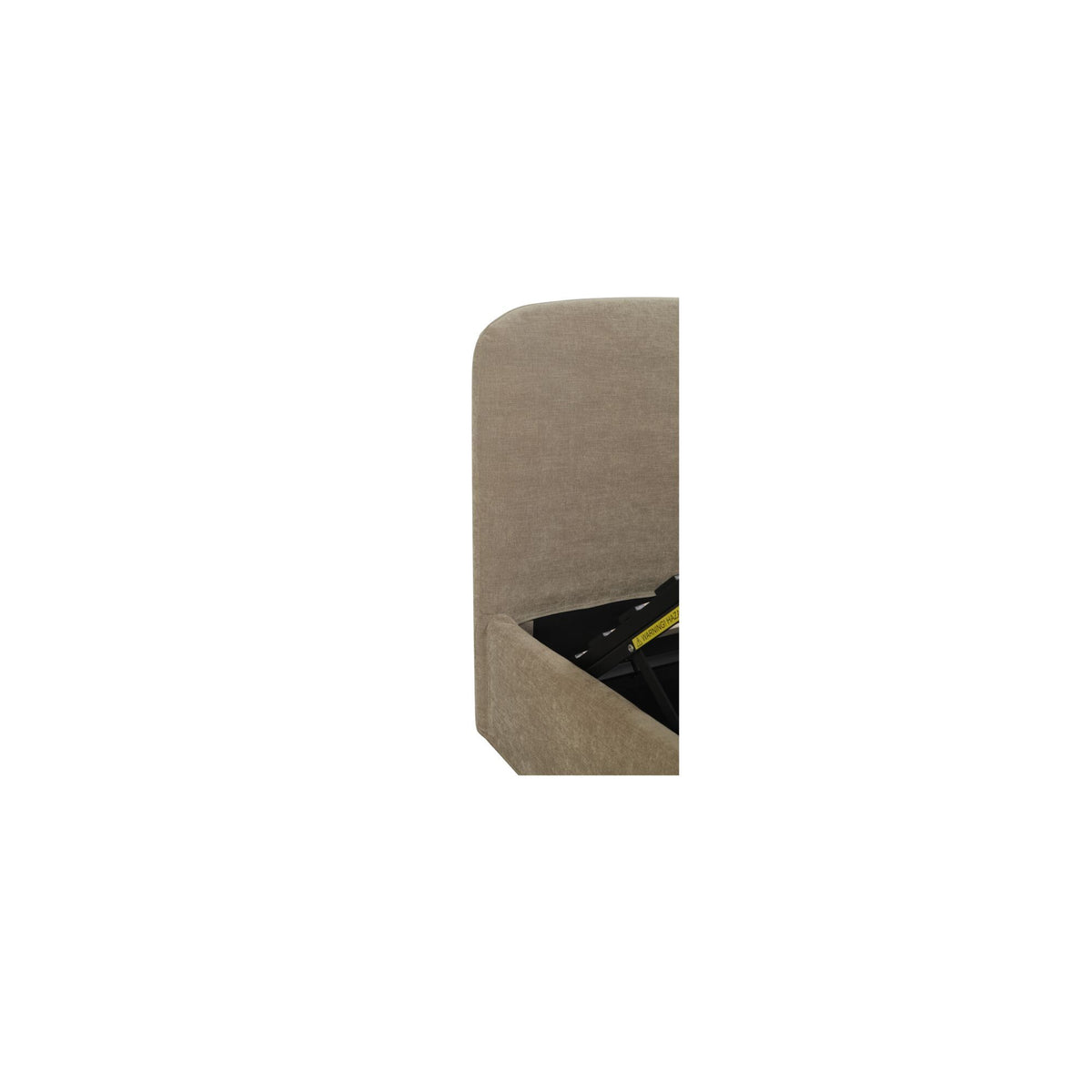 Joan - Queen Storage Bed - Taupe