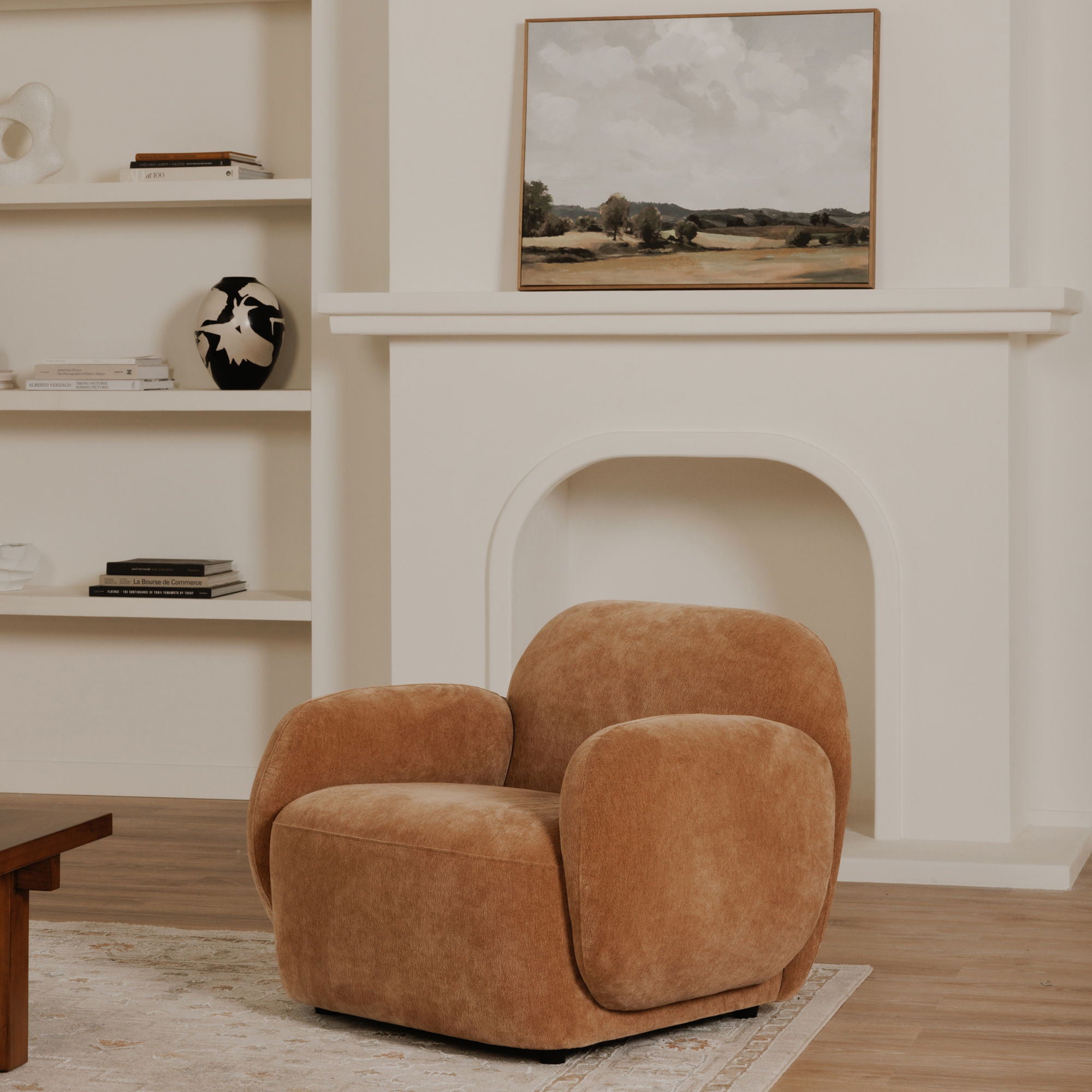 Hazel - Lounge Chair - Light Brown