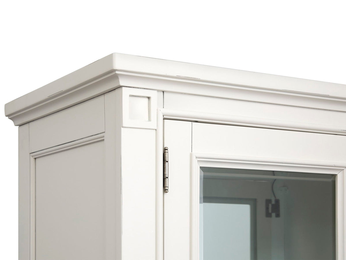 Willowbrook - Display Cabinet - Egg Shell White