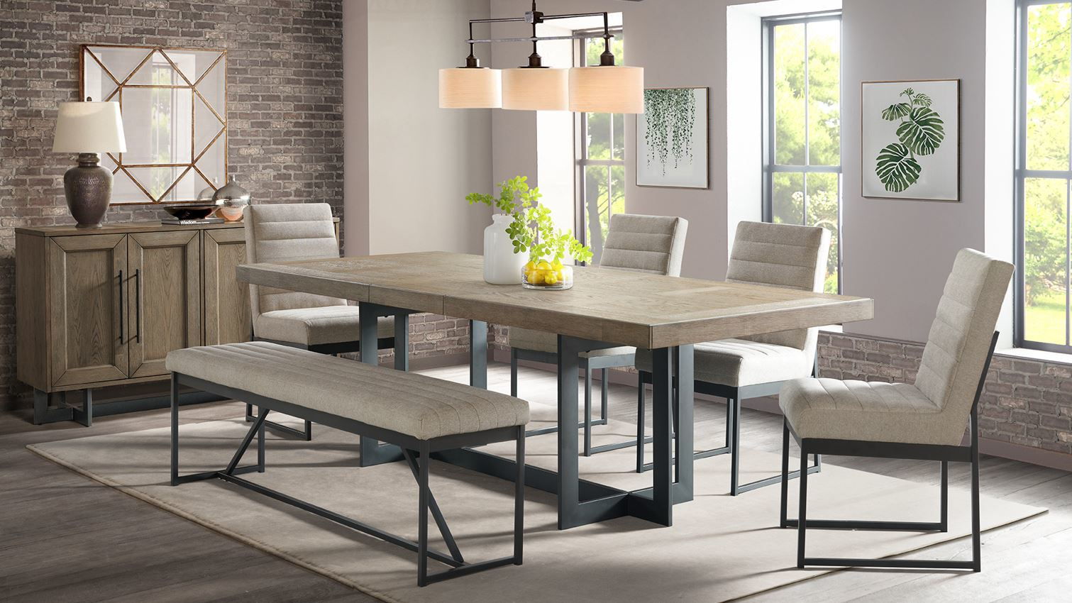 Eden - Trestle Table - Dune