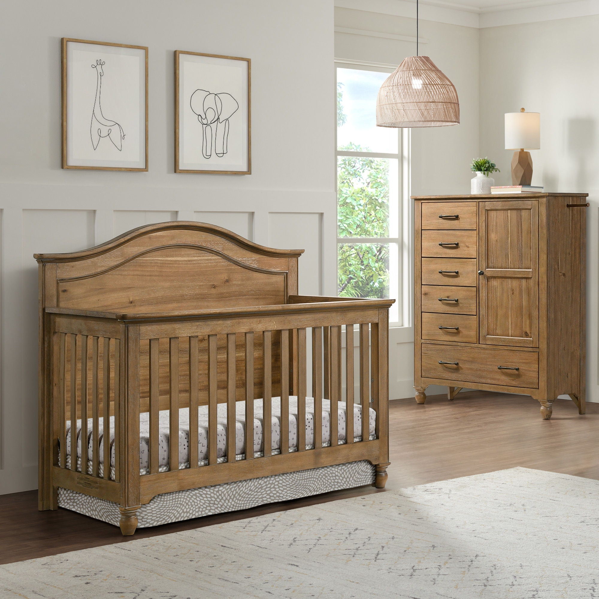 Highland - Convertible Crib - Sand Dune