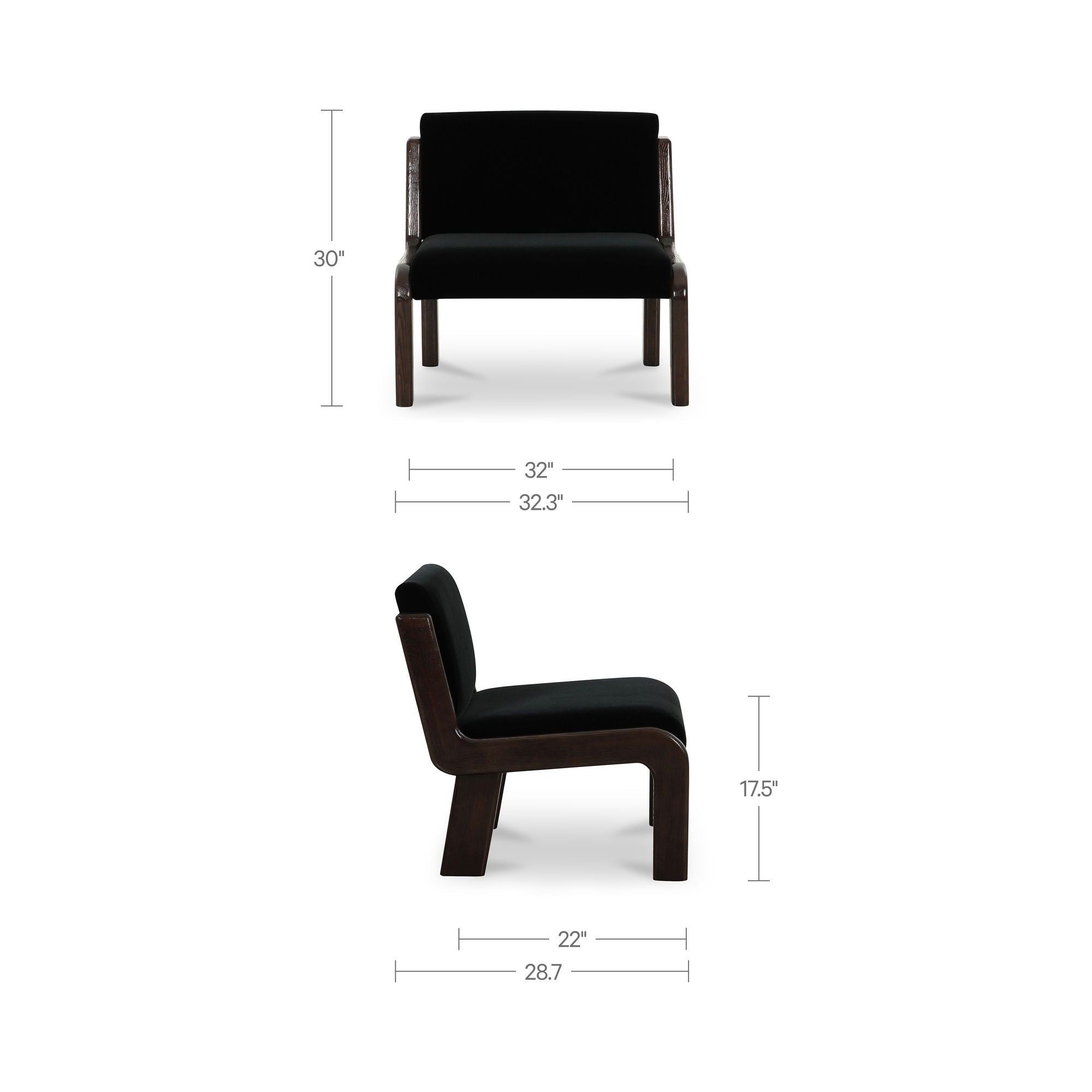 Edie - Accent Chair - Black