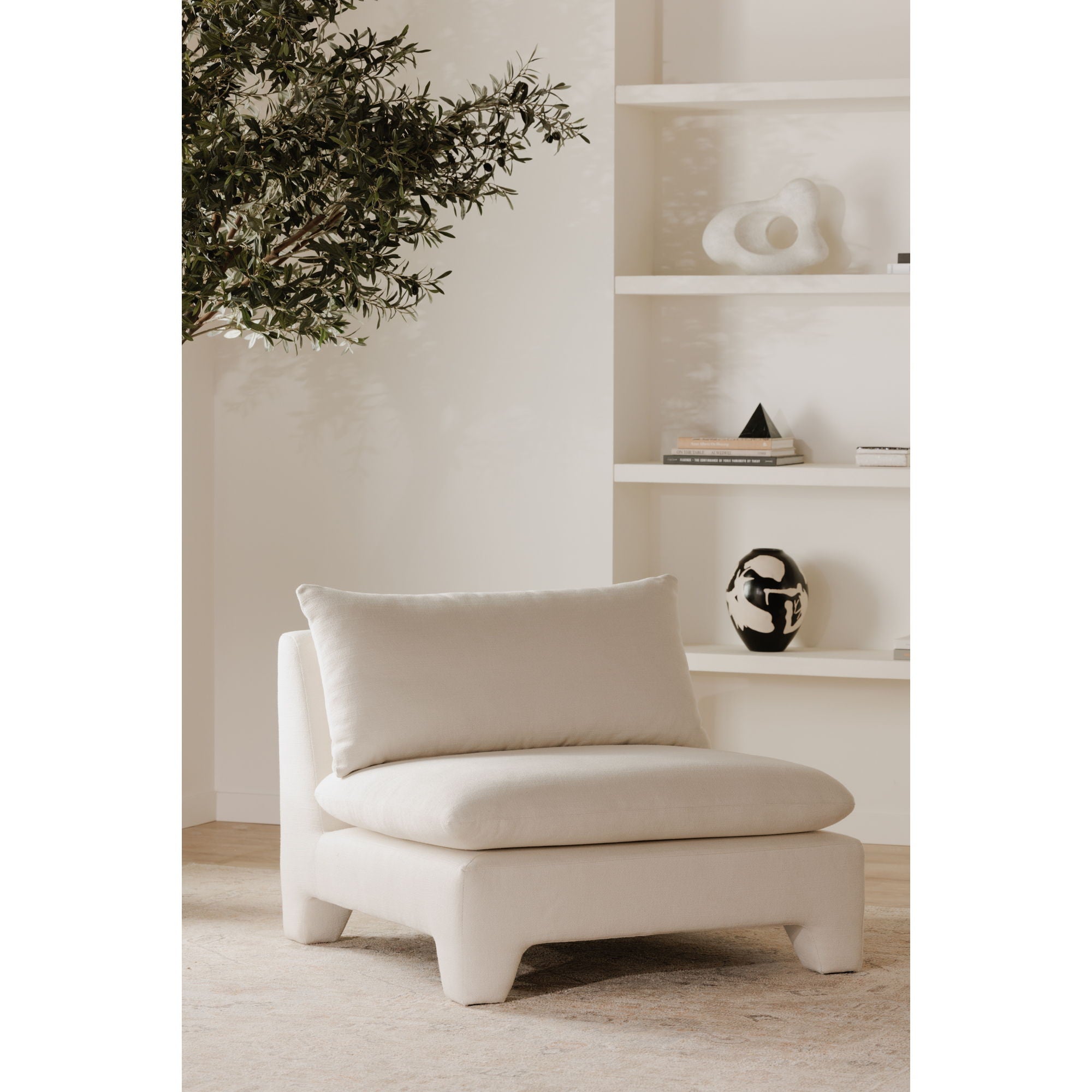 Estelle - Lounge Chair - Cream