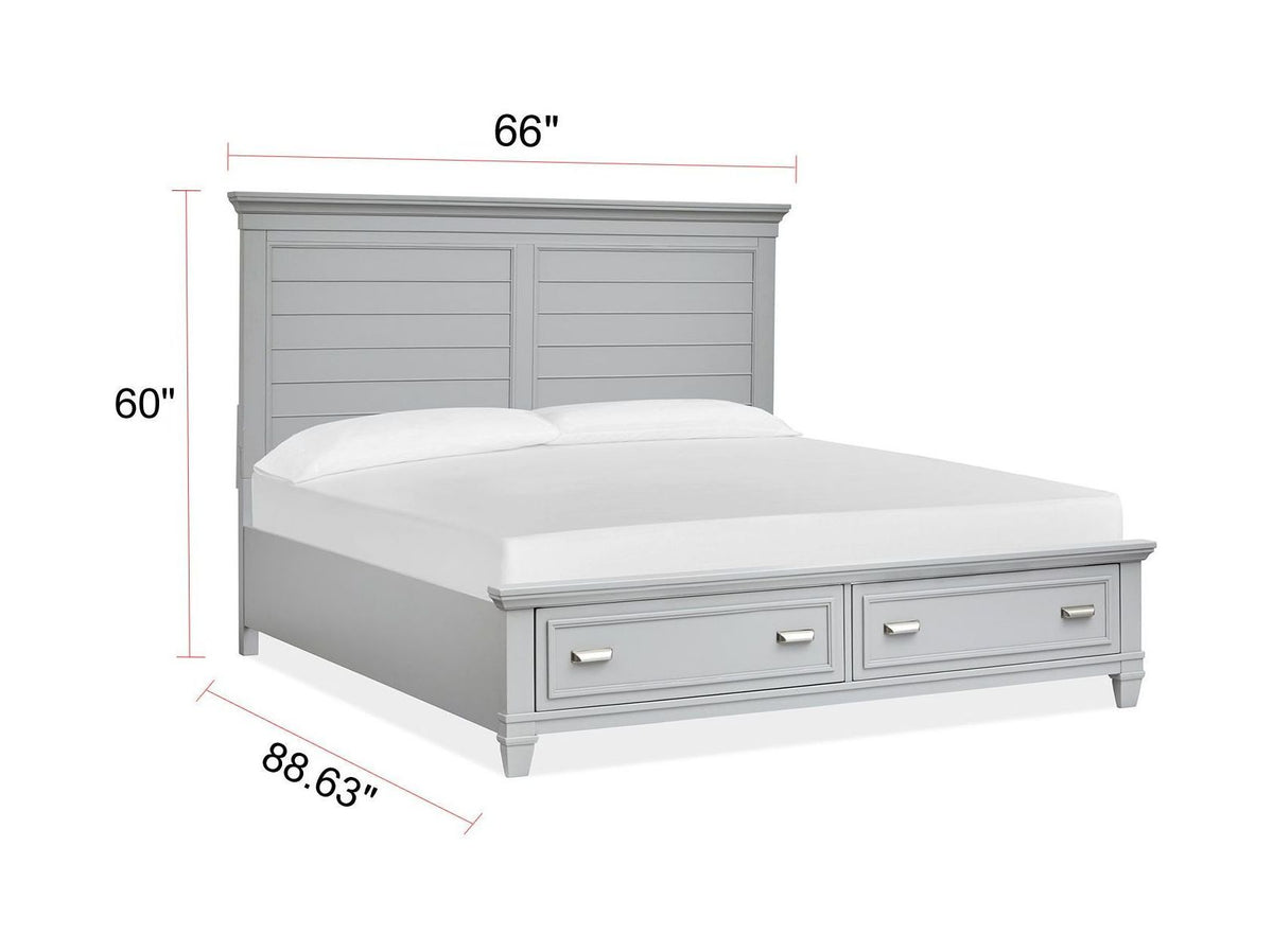 Charleston - Panel Storage Bed