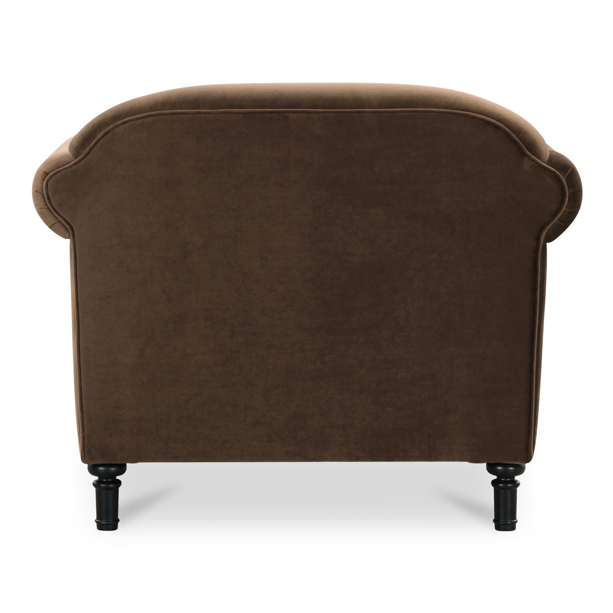 Harmony - Fabric Accent Chair - Dark Brown