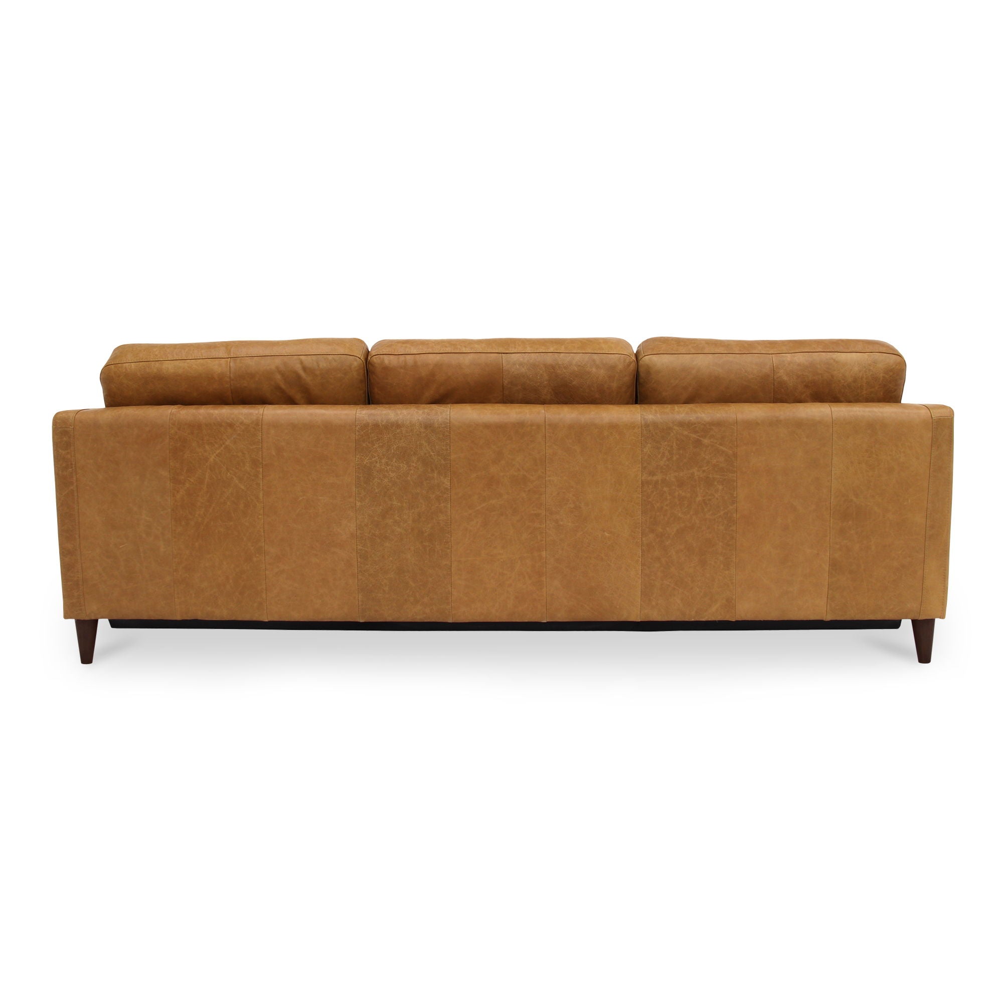 Bridgers - Power Recliner Sofa Leather - Tan