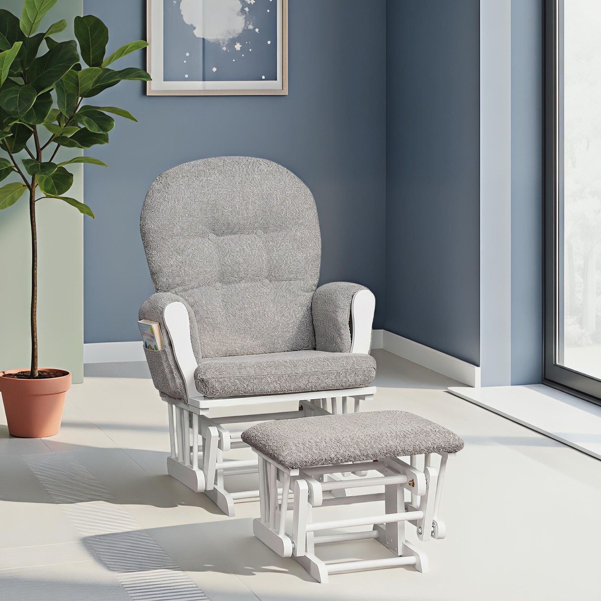 Quinn - Rocker - Dove Gray