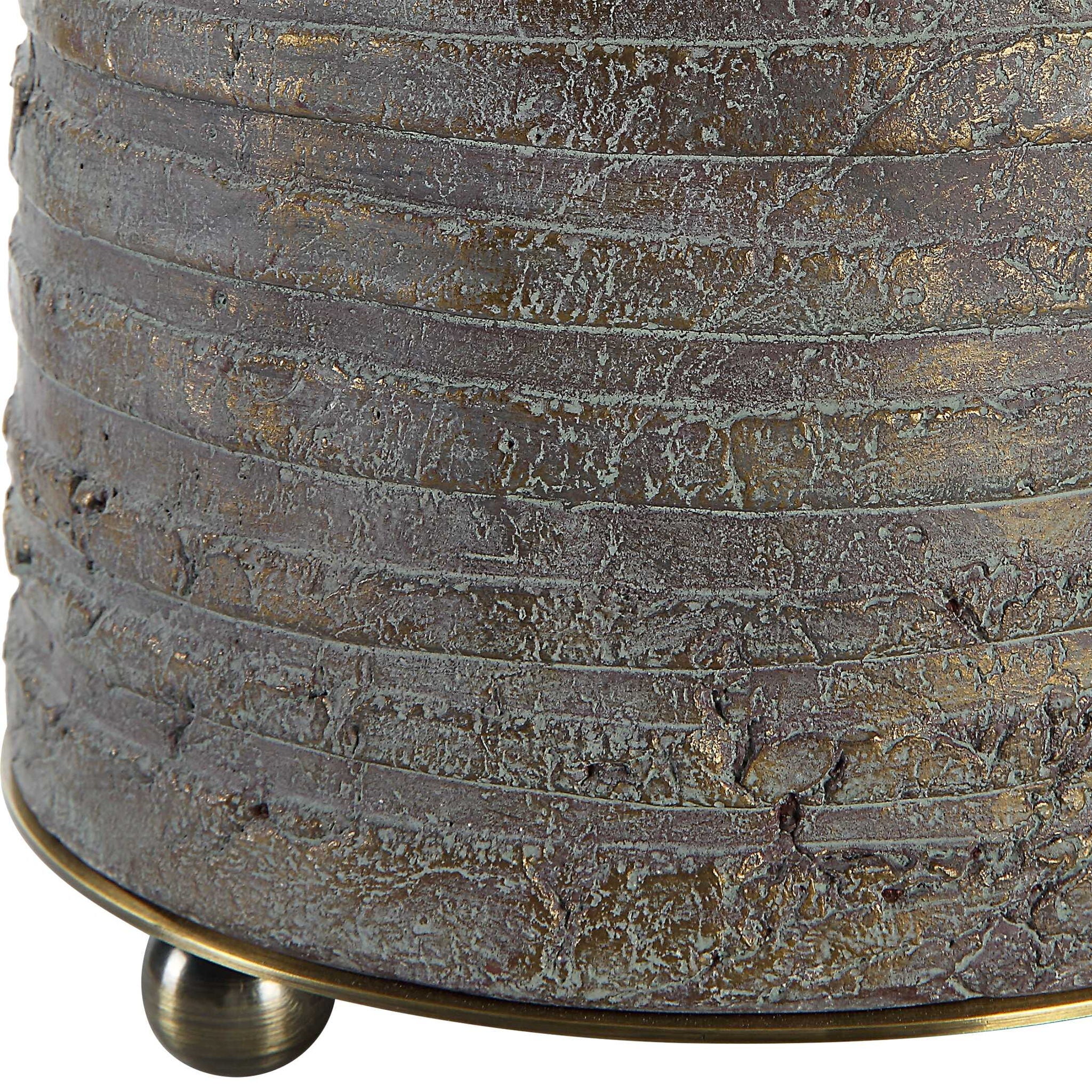 Gorda - Ceramic Table Lamp - Bronze
