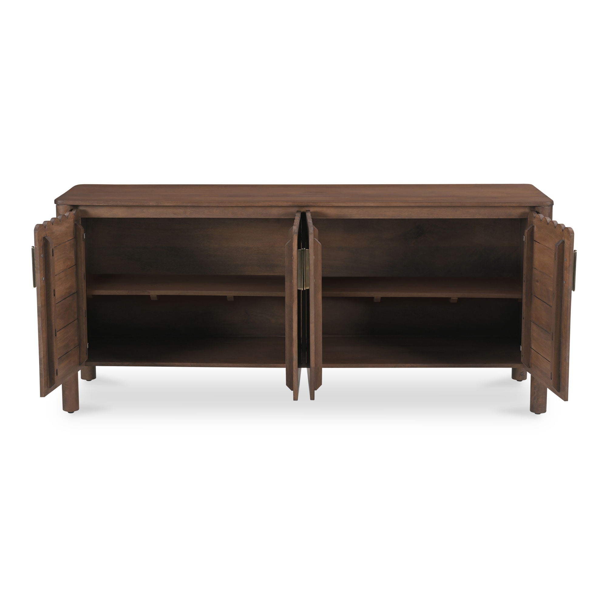 Wiley - 4 Door Sideboard - Vintage Brown