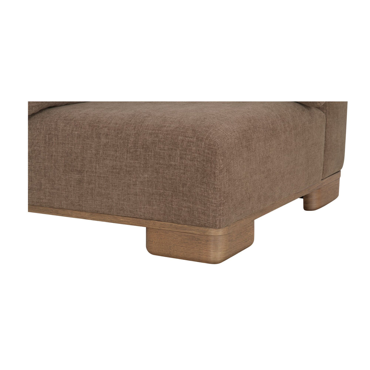 June - Corner Chair - Dark Brown