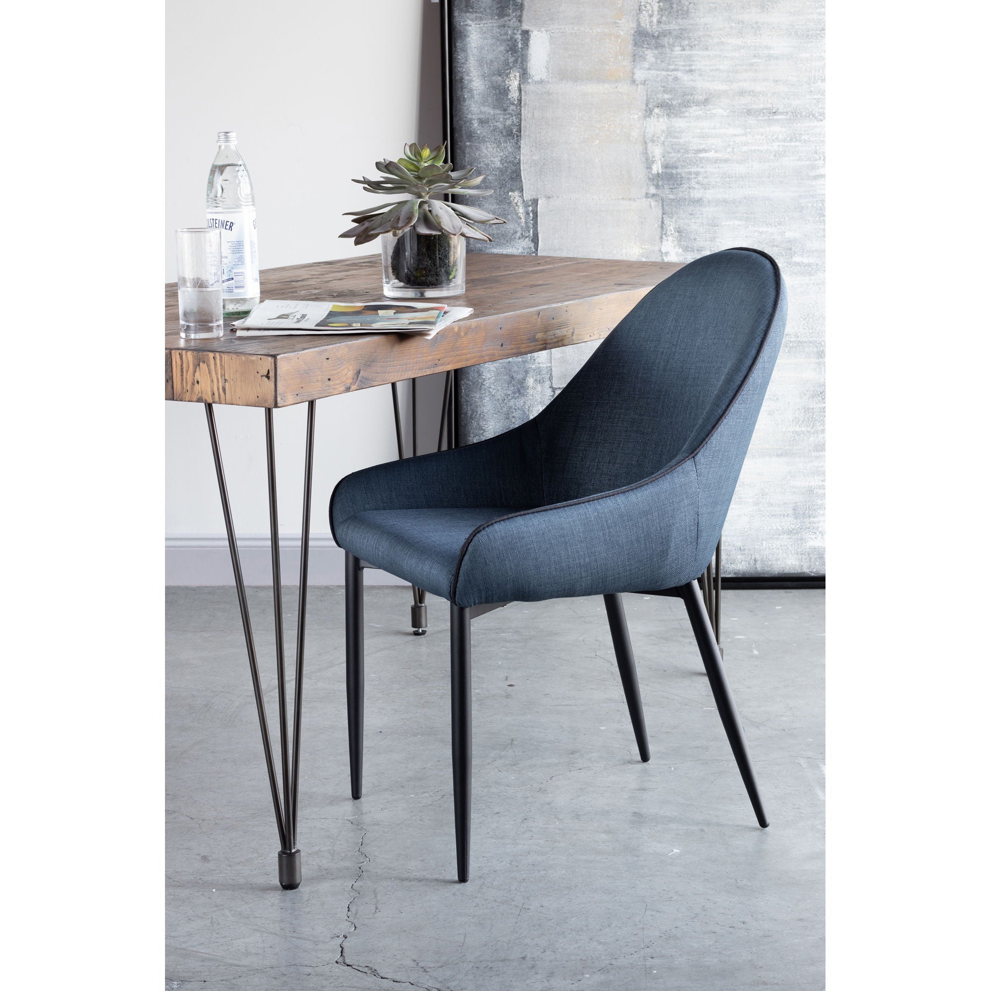 Lapis - Dining Chair (Set of 2) - Dark Blue