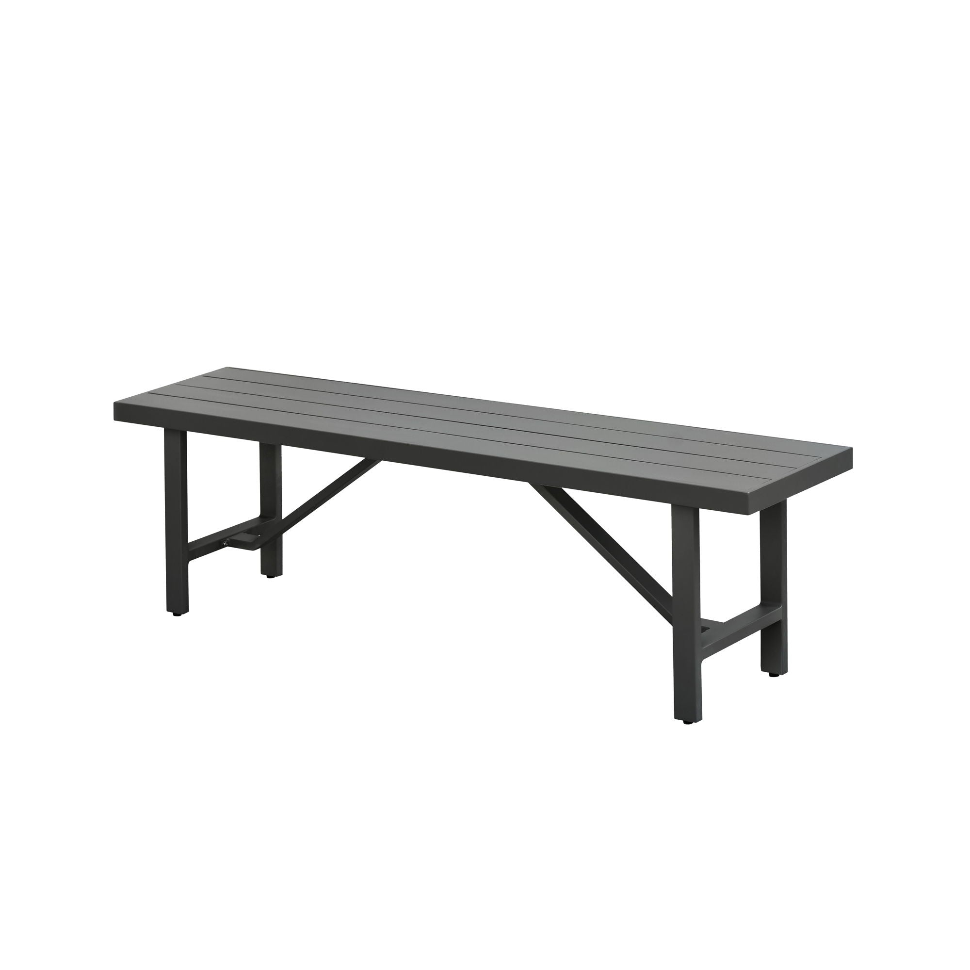 Navarro - Outdoor Dining Bench - Mocha