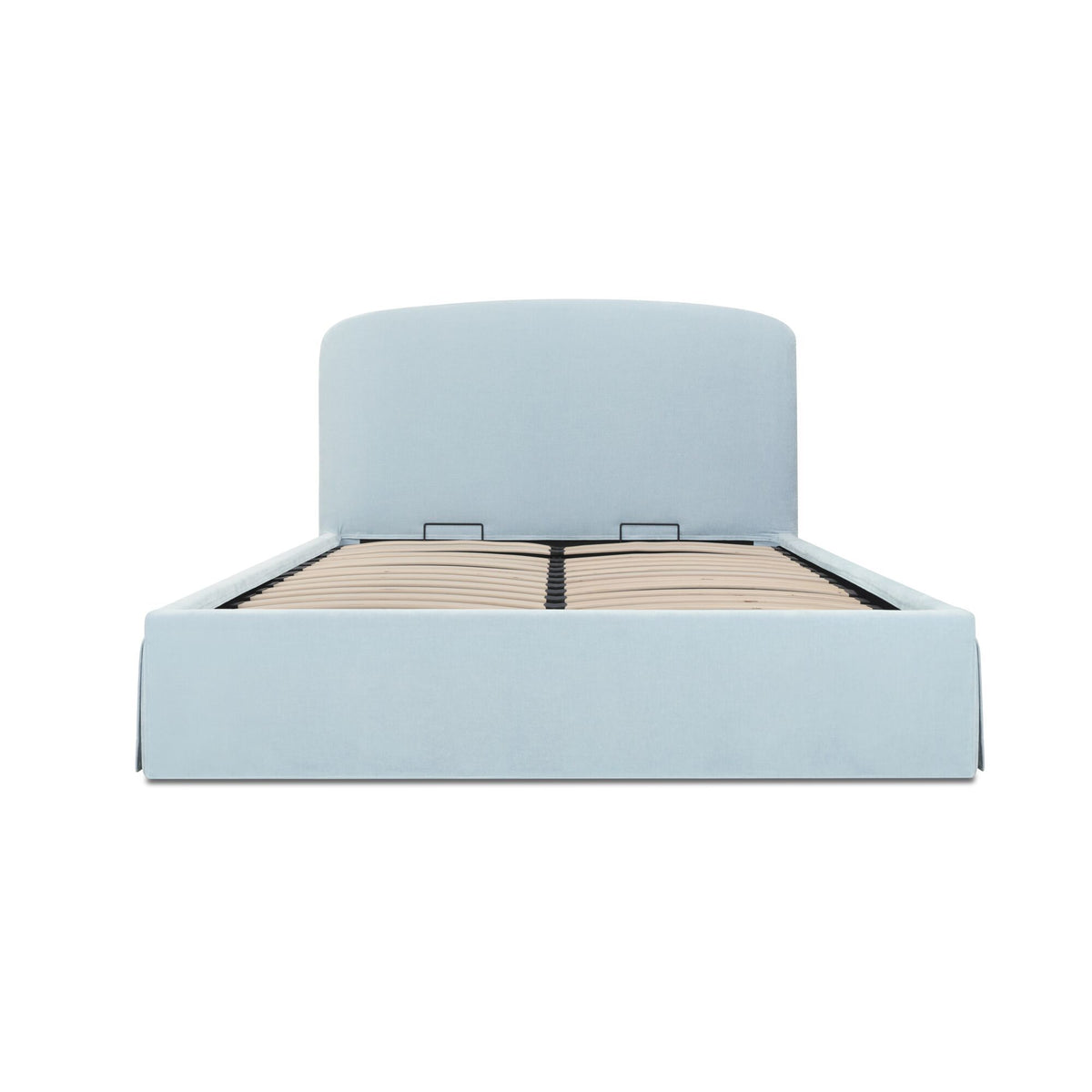 Joan - Queen Storage Bed - Light Blue