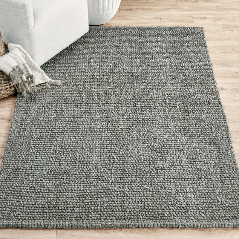 Chunky And Knobby Loop - 1' x 1' Chunky Loop Rug