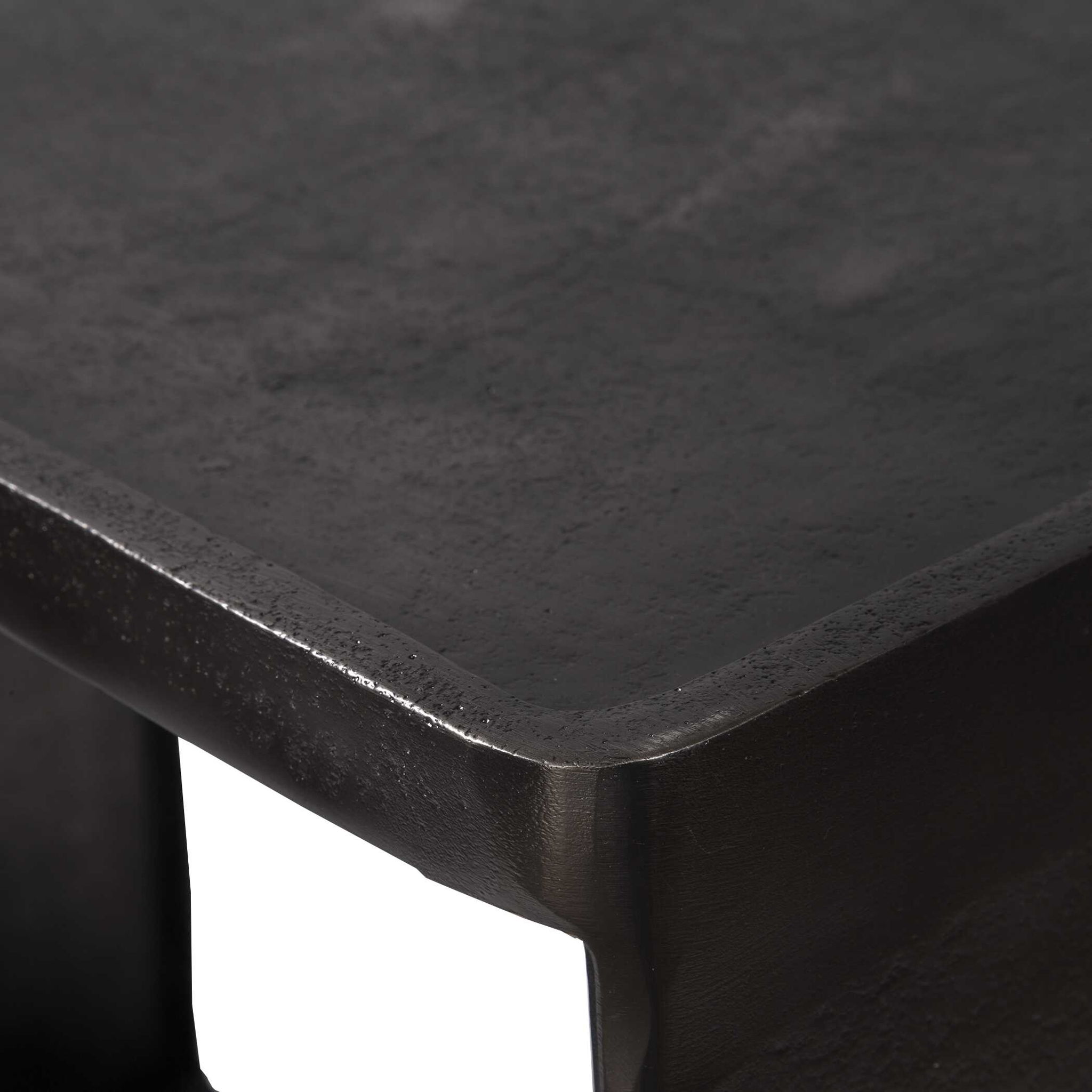 Derwent - Industrial Side Table - Black