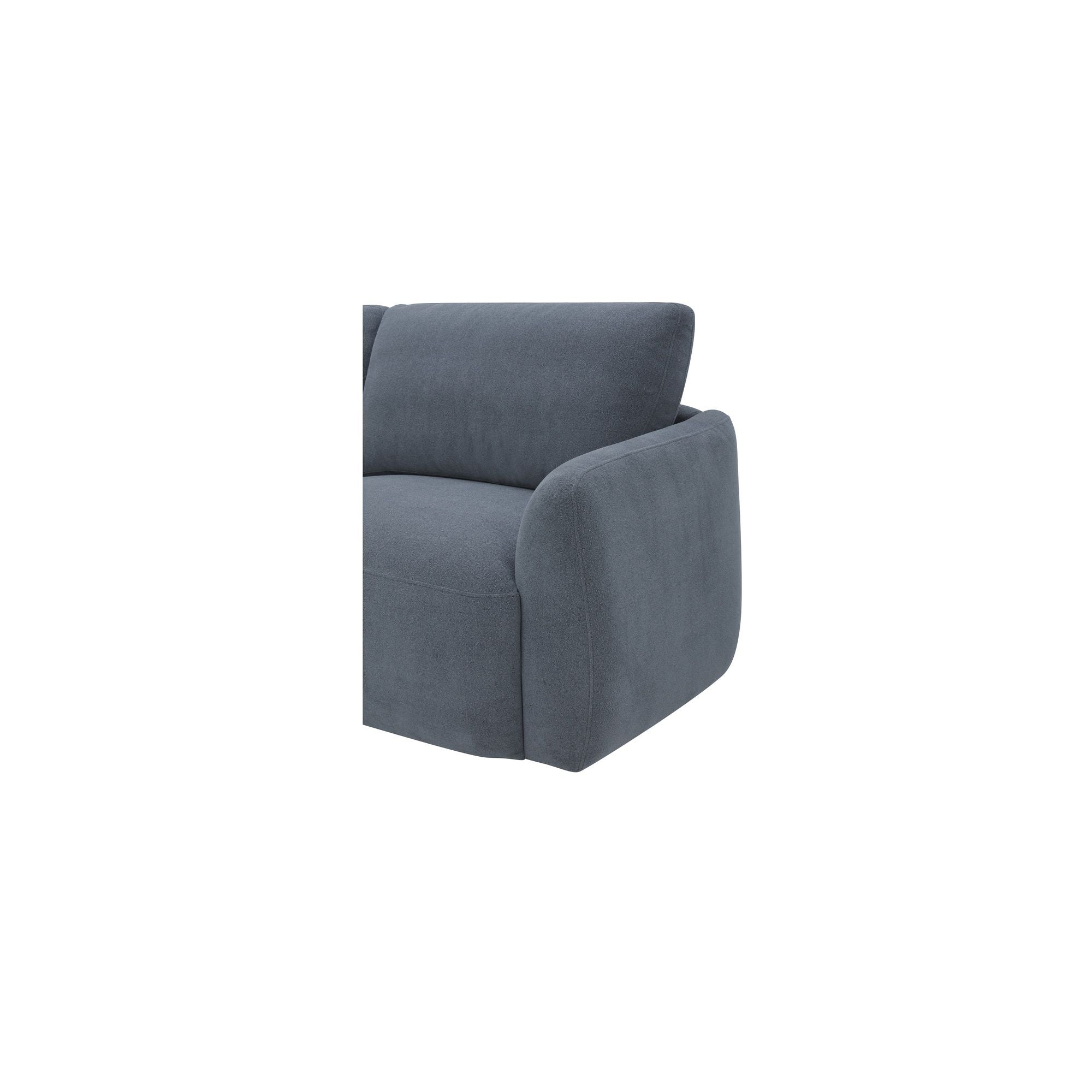 Callie - 68" Sofa - Slate Blue