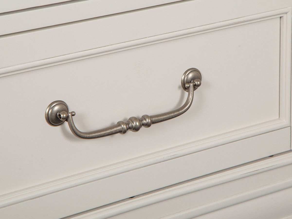 Willowbrook - Drawer Nightstand - Egg Shell White With Slight Rub Through