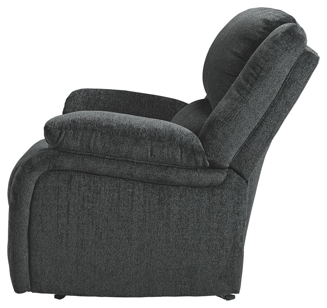 Draycoll - Slate - Rocker Recliner - Fabric