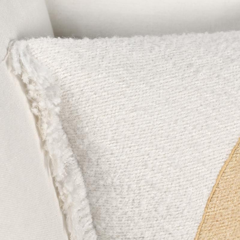 Renewed - RN Rahun Pillow - Yellow/Ivory