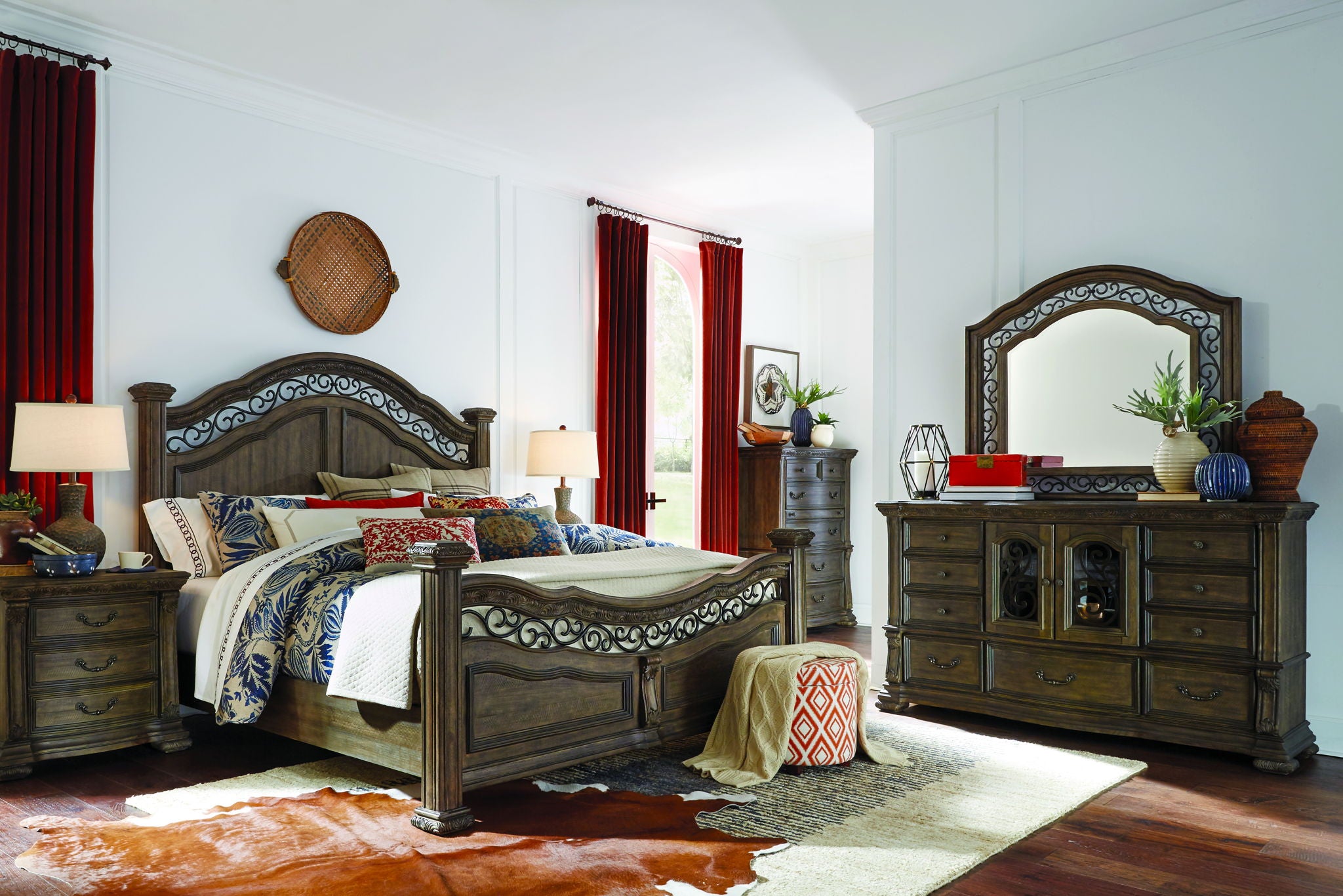 Durango - Drawer Nightstand - Willadeene Brown