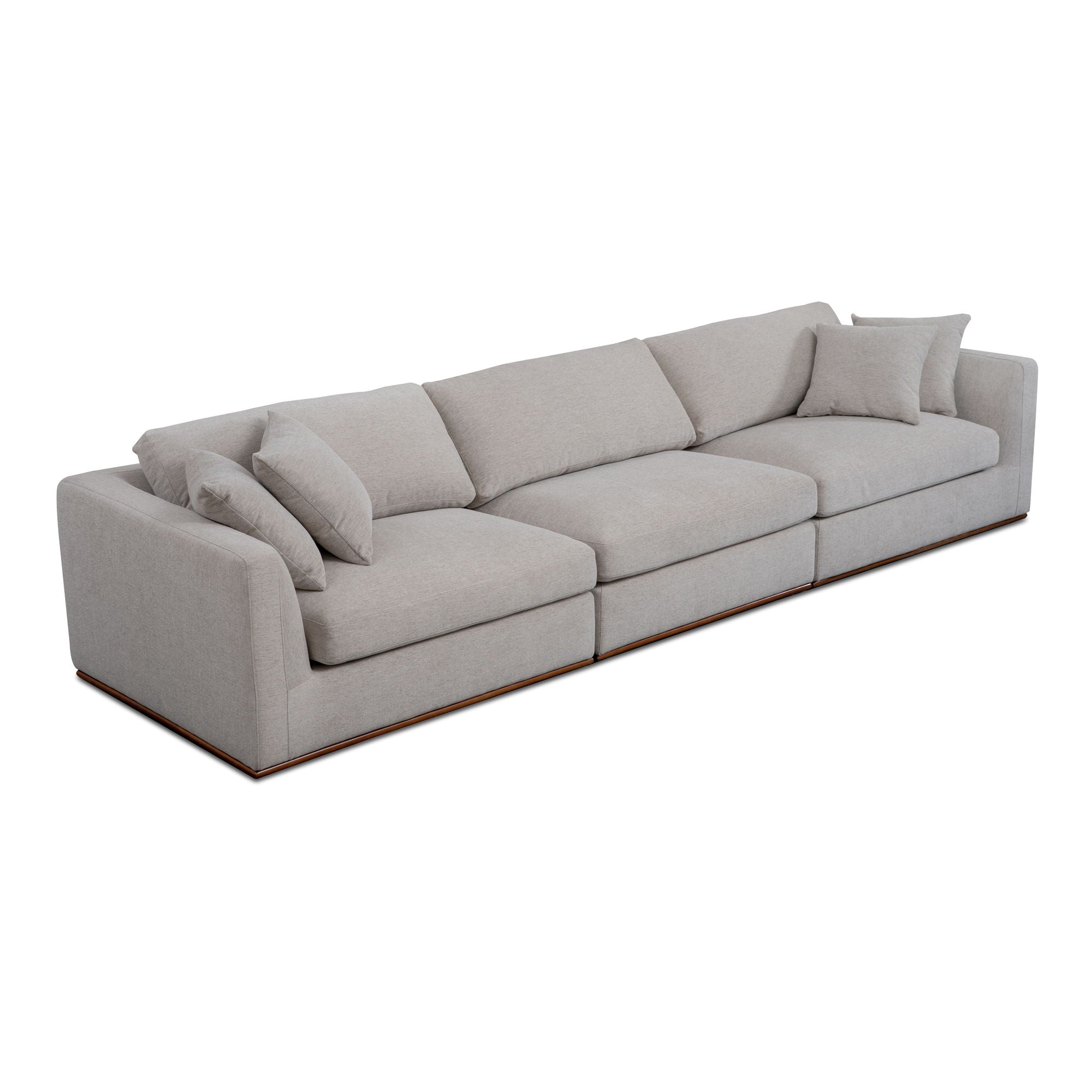 Rue - Modular Sofa - Flecked Gray
