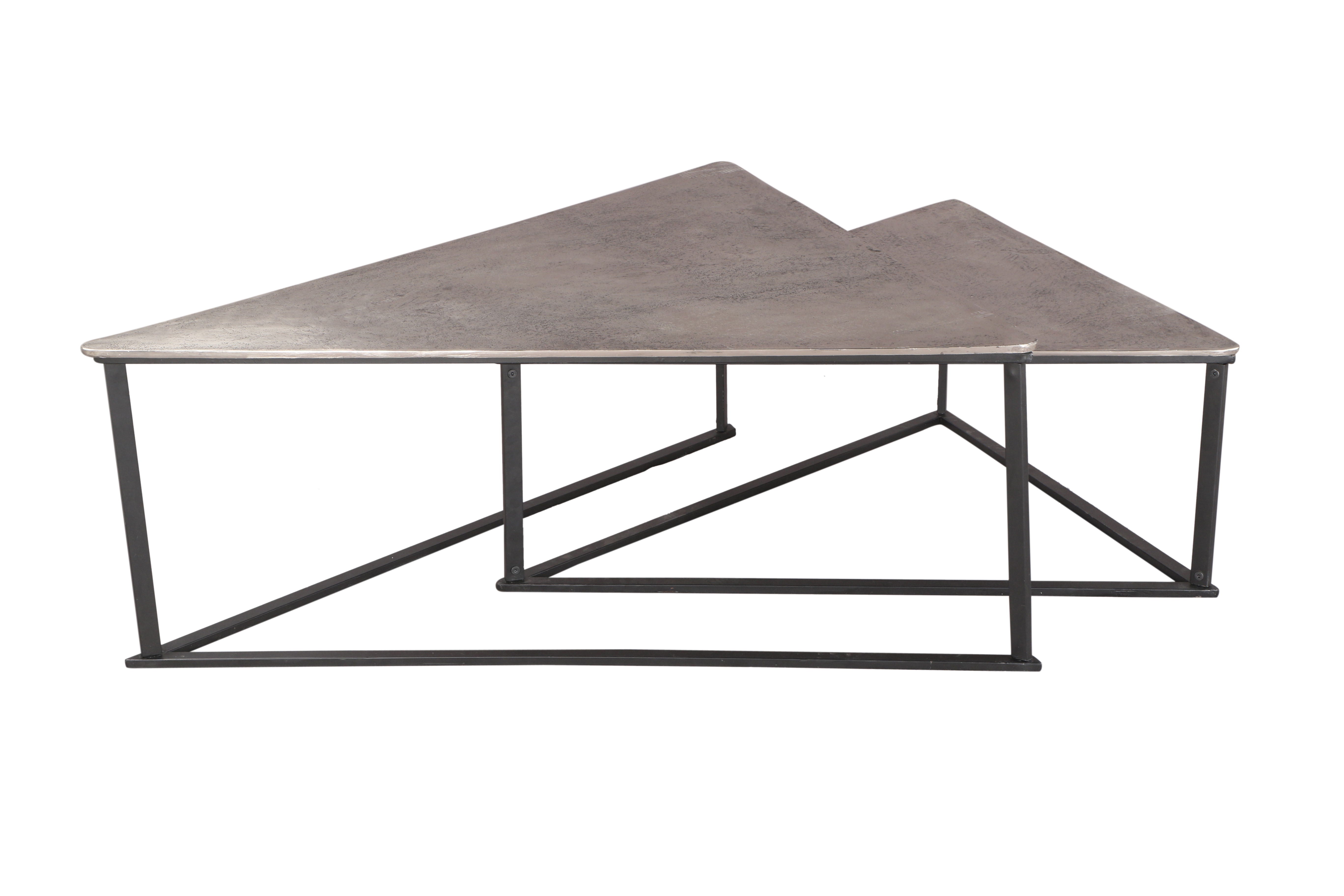Burton - Nesting Coffee Tables (Set of 2) - Gray