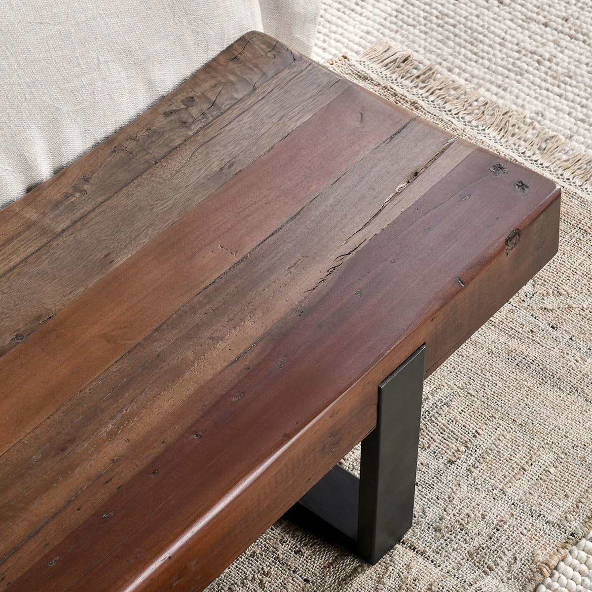 Comporta - Duarte Bench - Reclaimed Brown