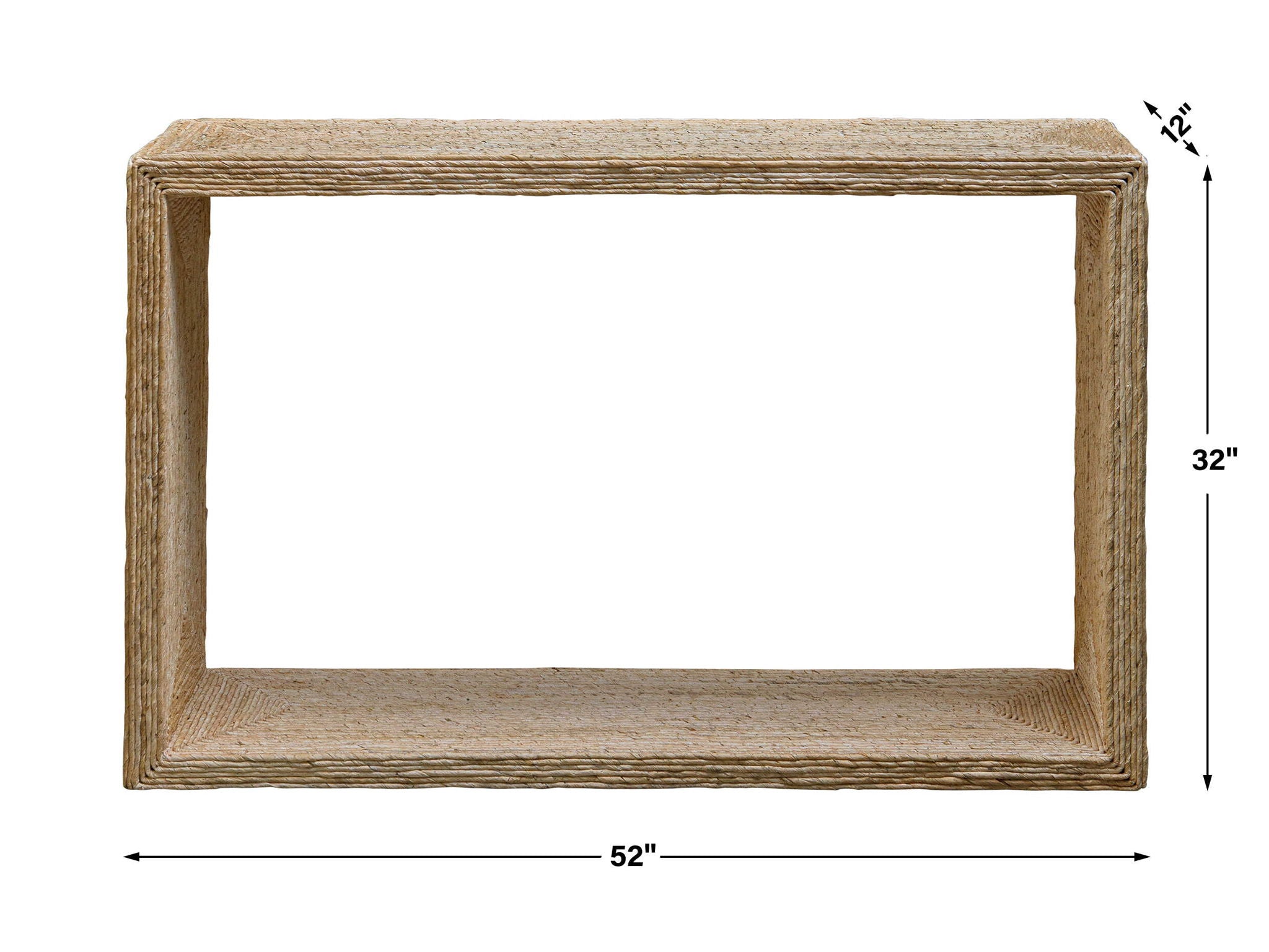 Rora - Coastal Console Table - Light Brown