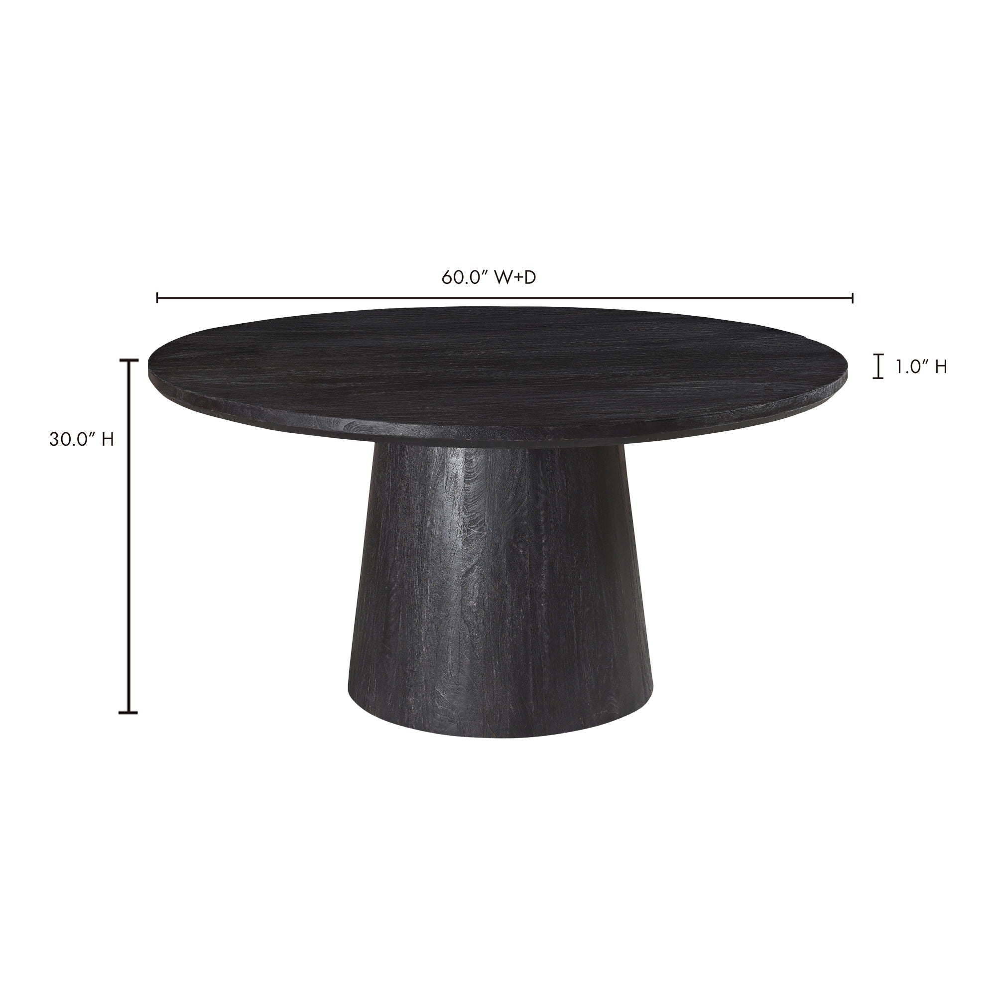 Cember - Dining Table - Black