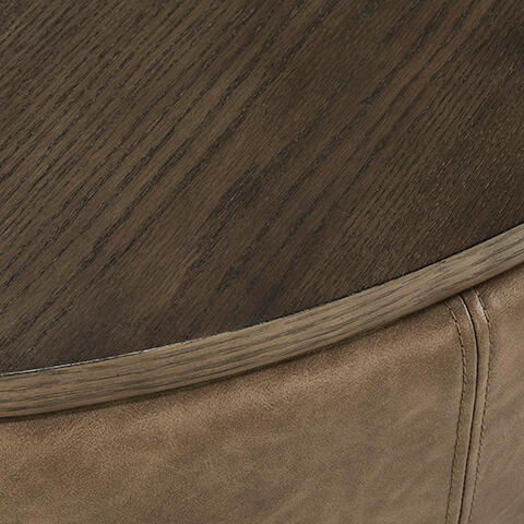 Bethanstone - Storage Ottoman - Warm Brown