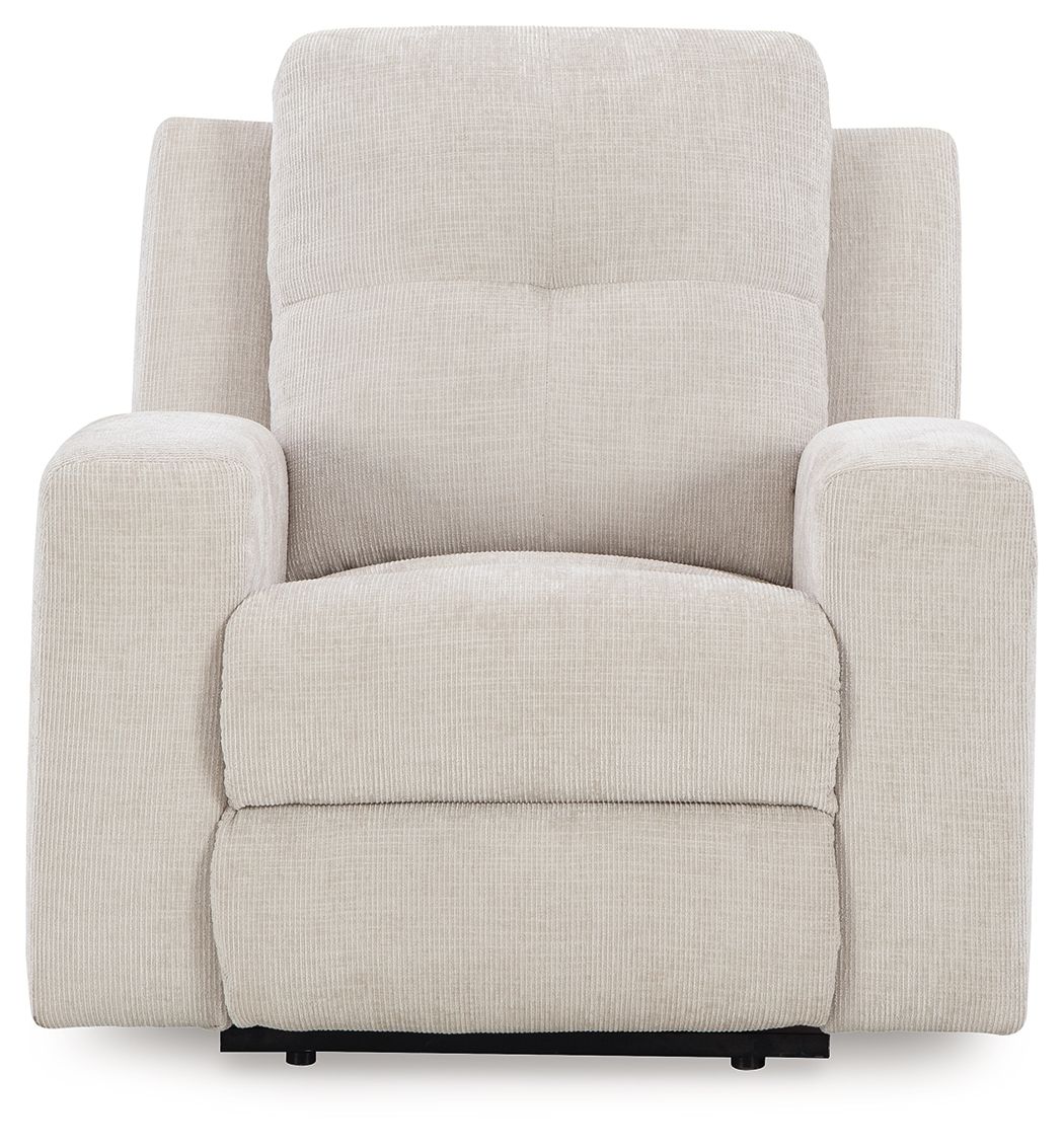 Danum - Stone - Zero Wall Recliner - Fabric