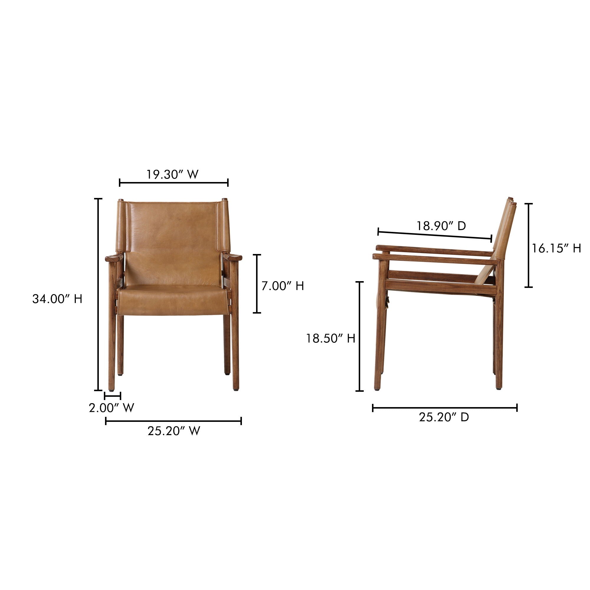 Remy - Dining Chair - Tan
